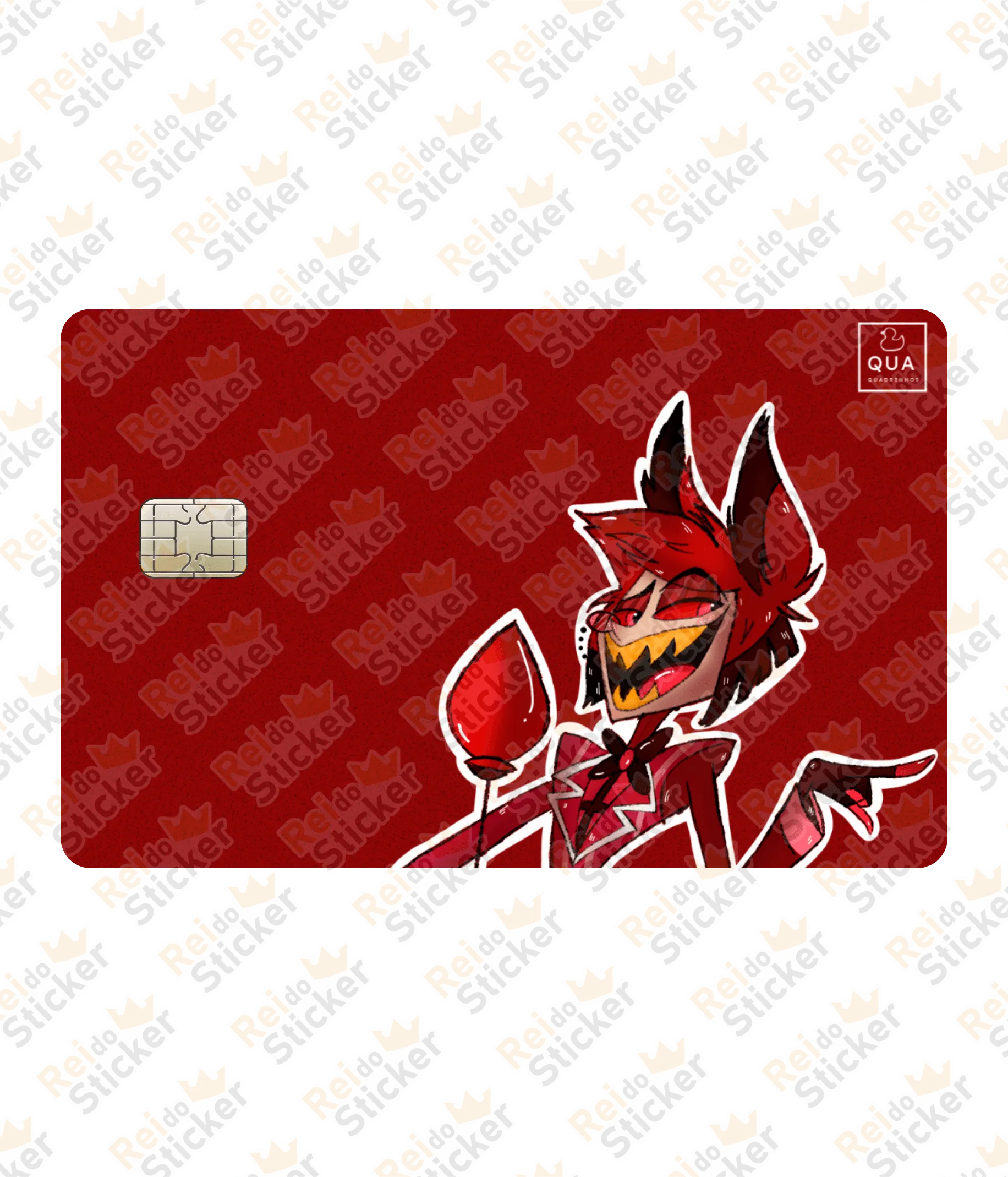 Alastor-HazbinHotelMOCKUP - Rei do Sticker