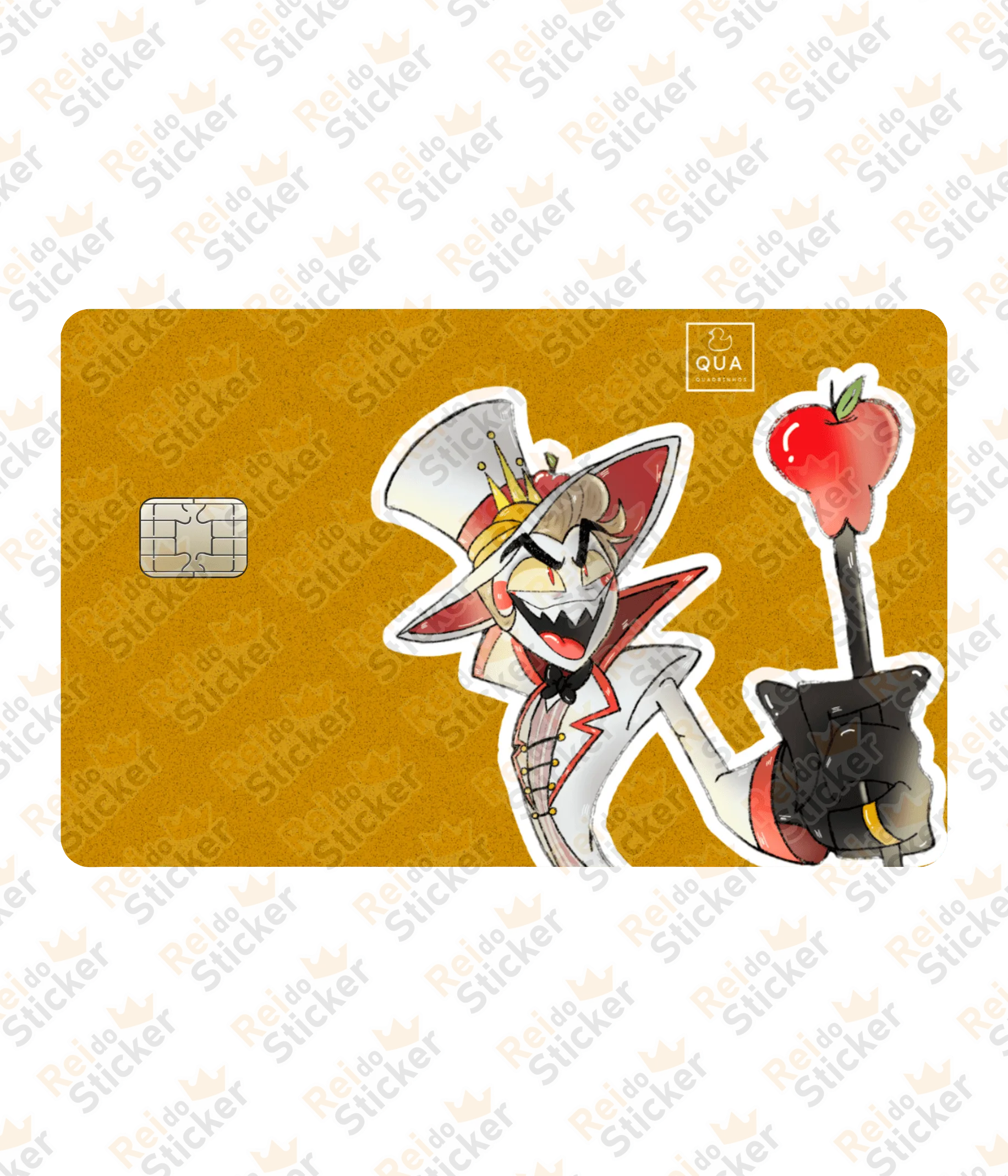 Lucifer - Hazbin Hotel - Rei do Sticker