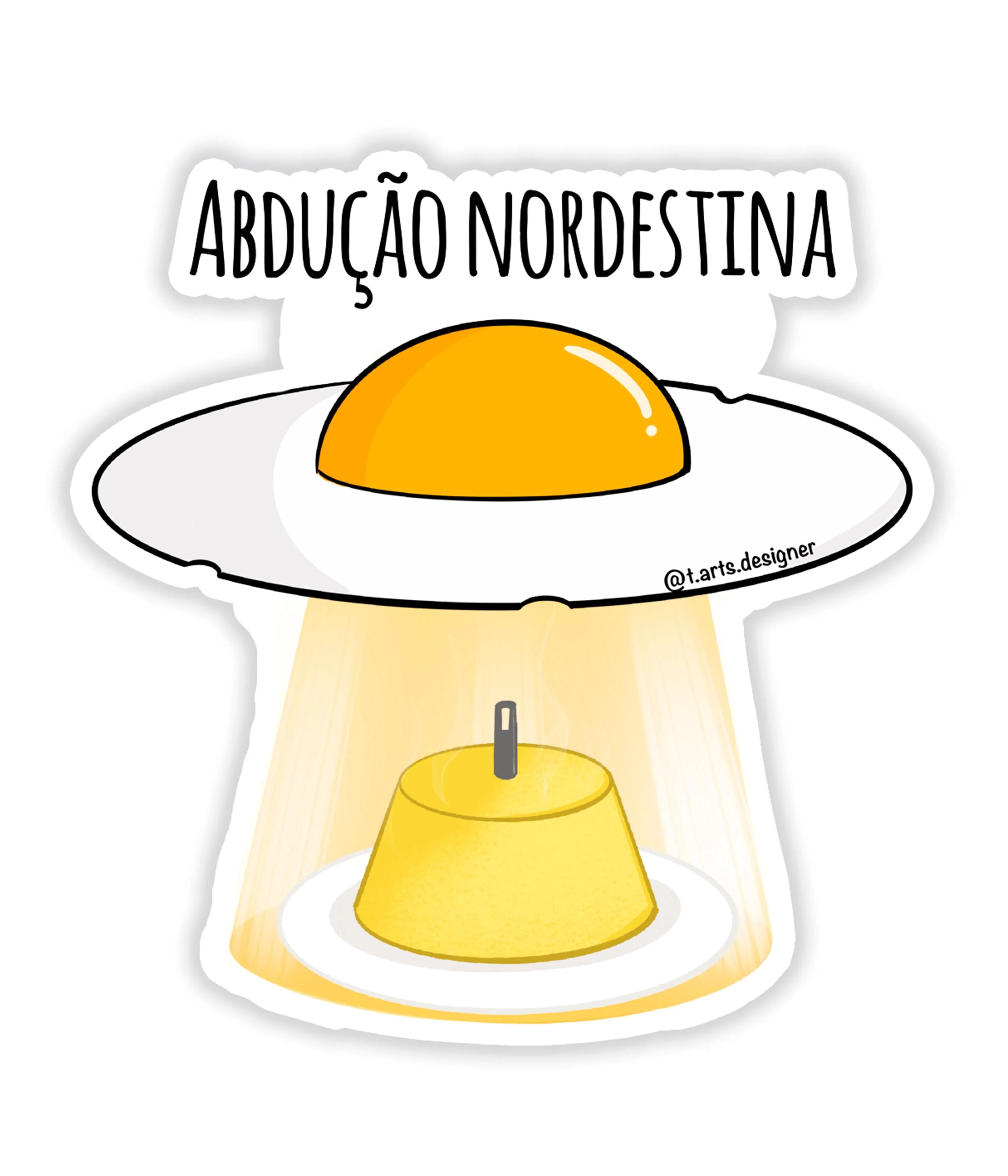 abducao-nordestina-rei-do-sticker - Rei do Sticker