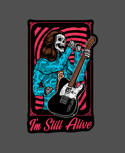 Alive - Rei do Sticker