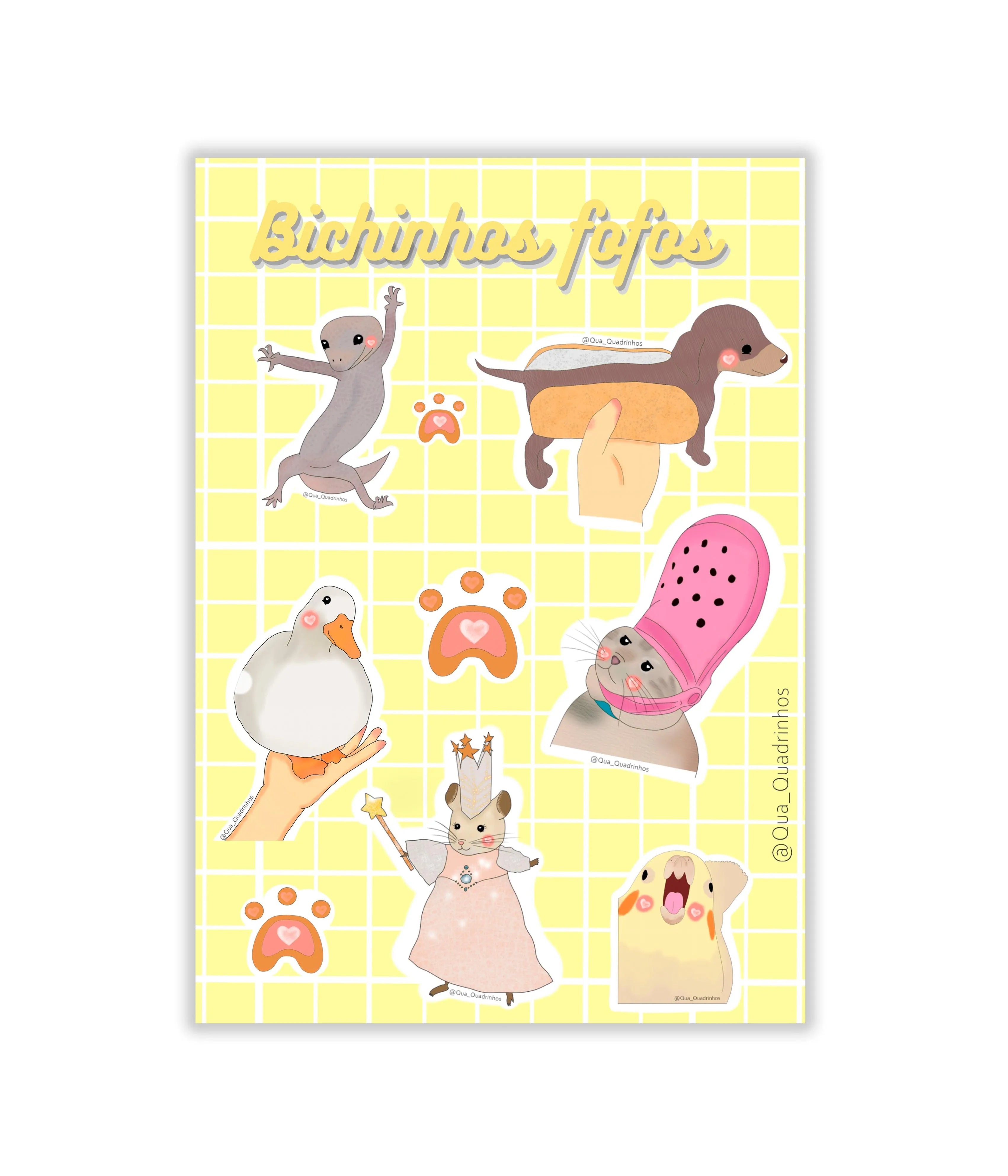 animaizinhos-fofos-rei-do-sticker - Rei do Sticker