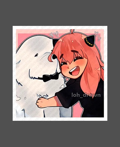 anya-e-bond-spyxfamilly-rei-do-sticker-1 - Rei do Sticker