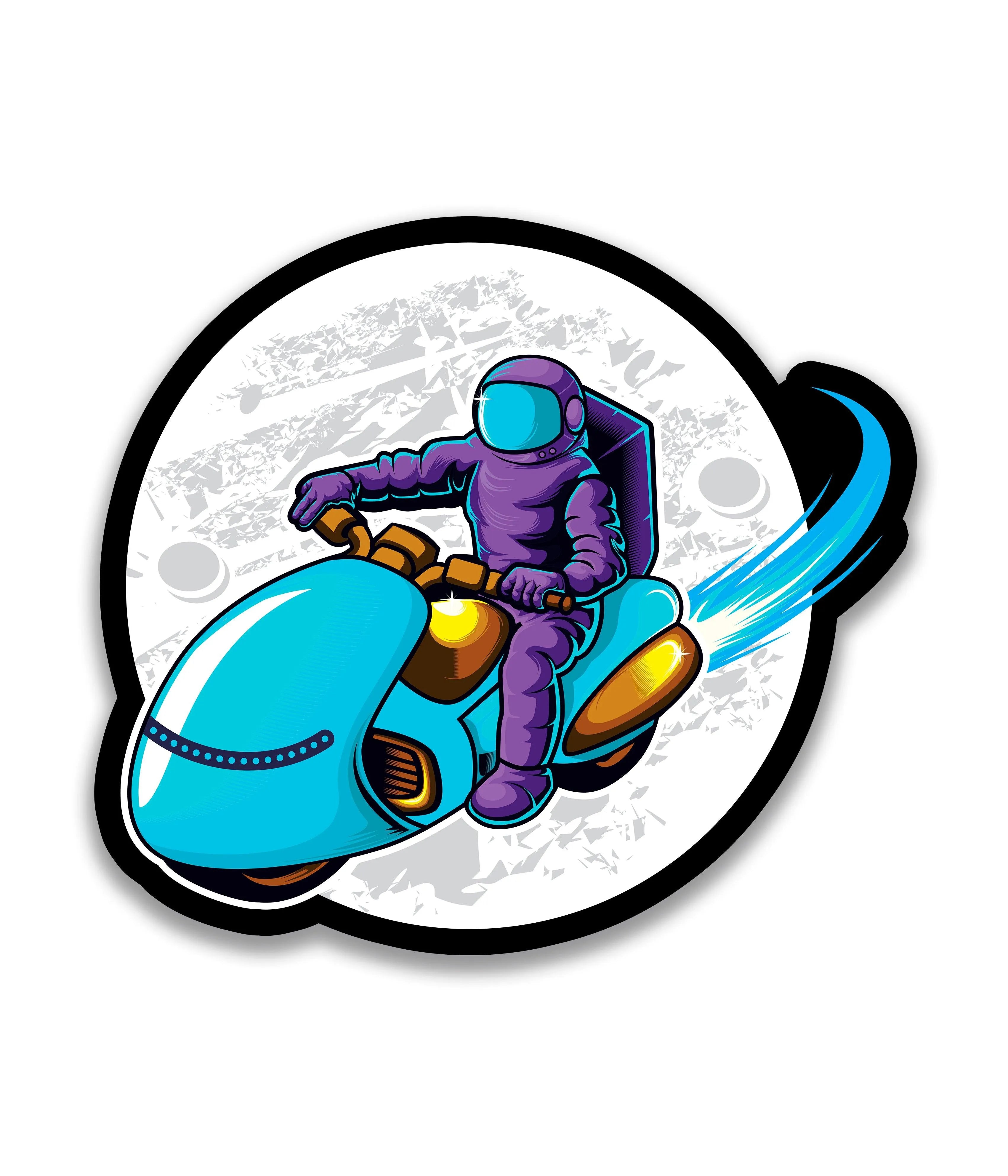 Astrorider - Rei do Sticker
