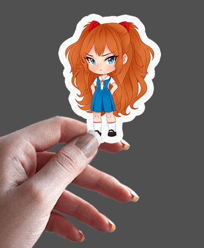 Asuka Escolar - Rei do Sticker