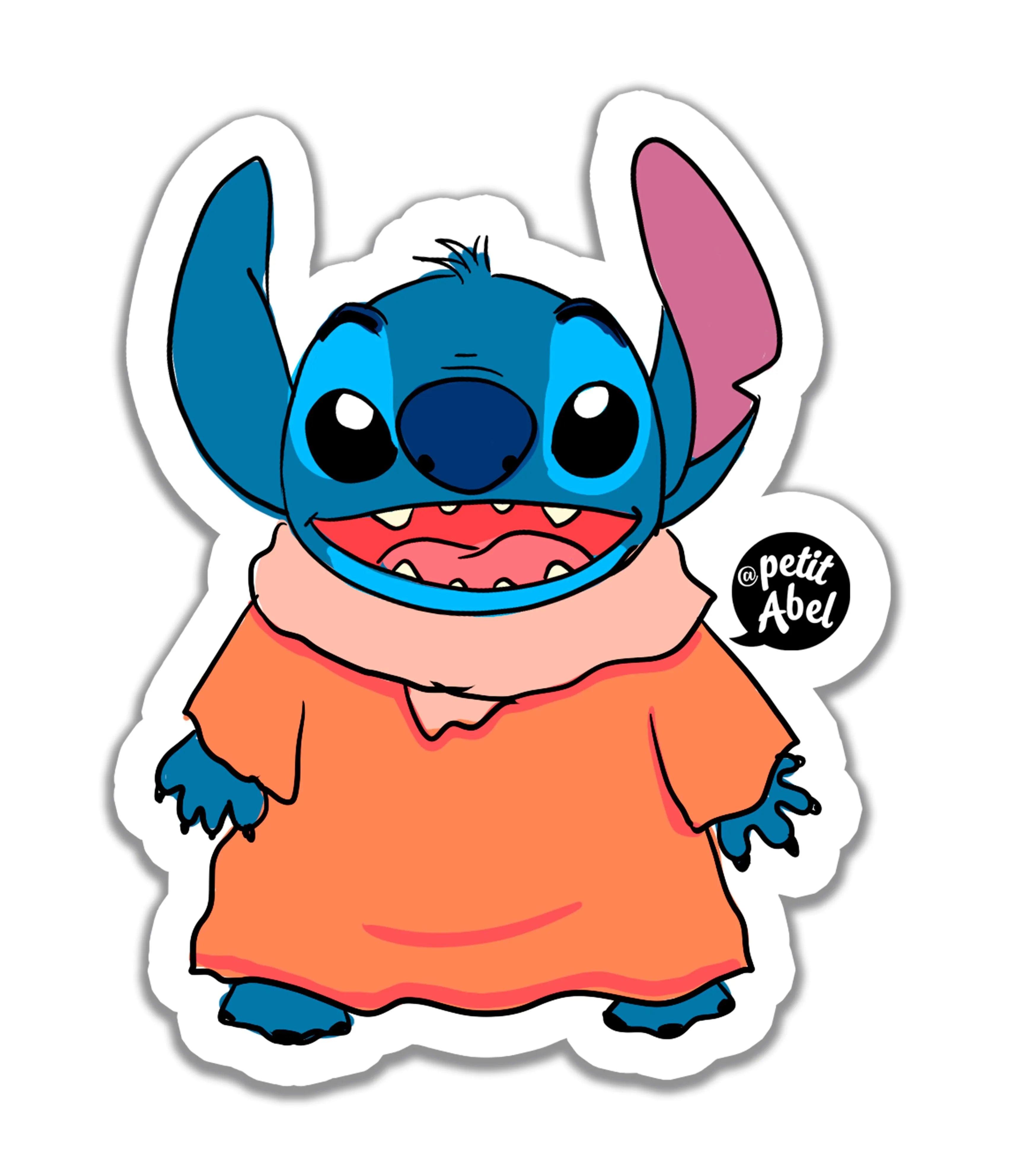 Baby Stitchyoda - Rei do Sticker
