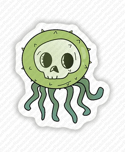 Baiapol Skull - Rei do Sticker