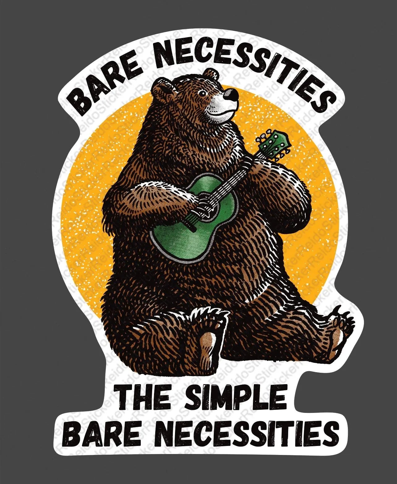 Bare Necessities - Rei do Sticker