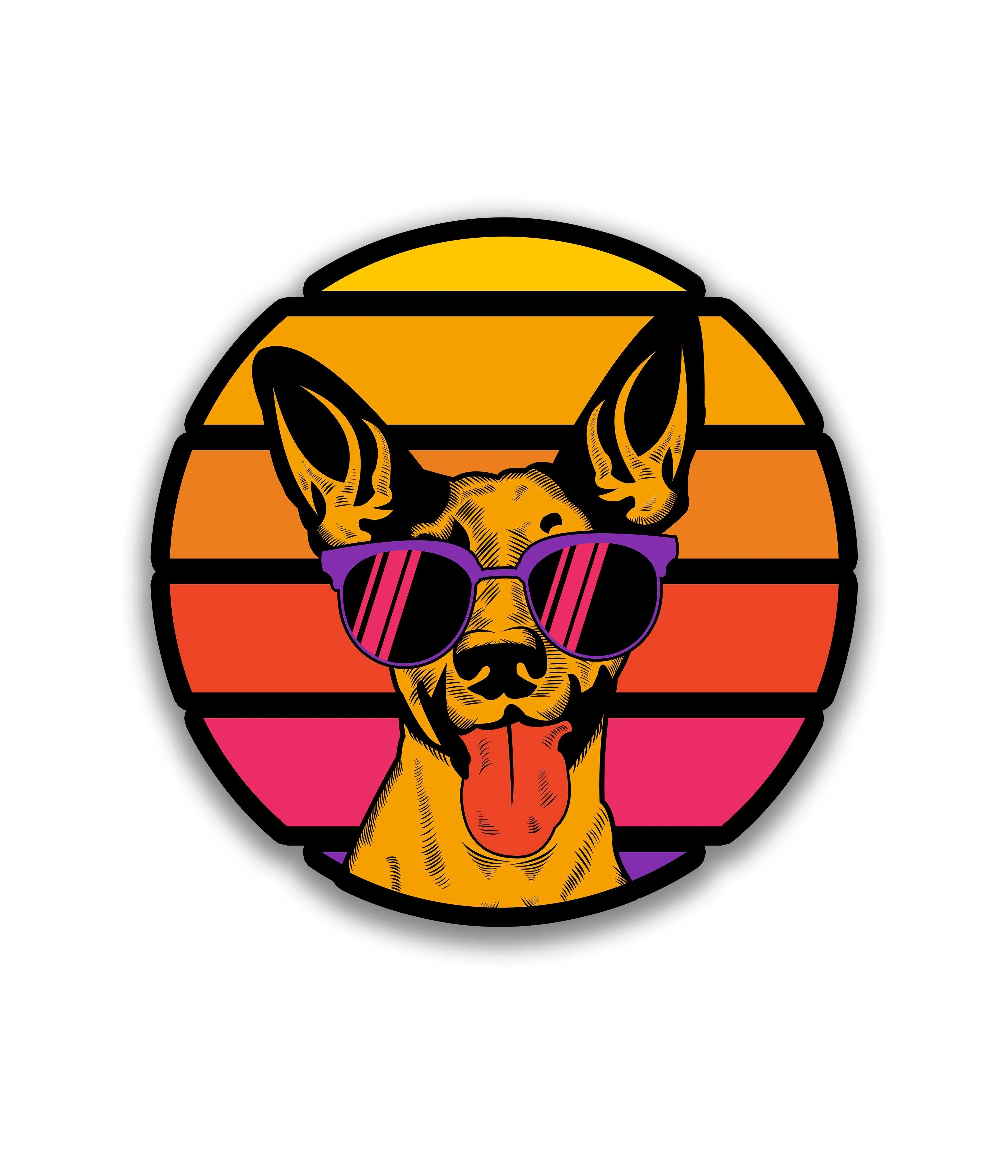 Cachorro - Rei do Sticker