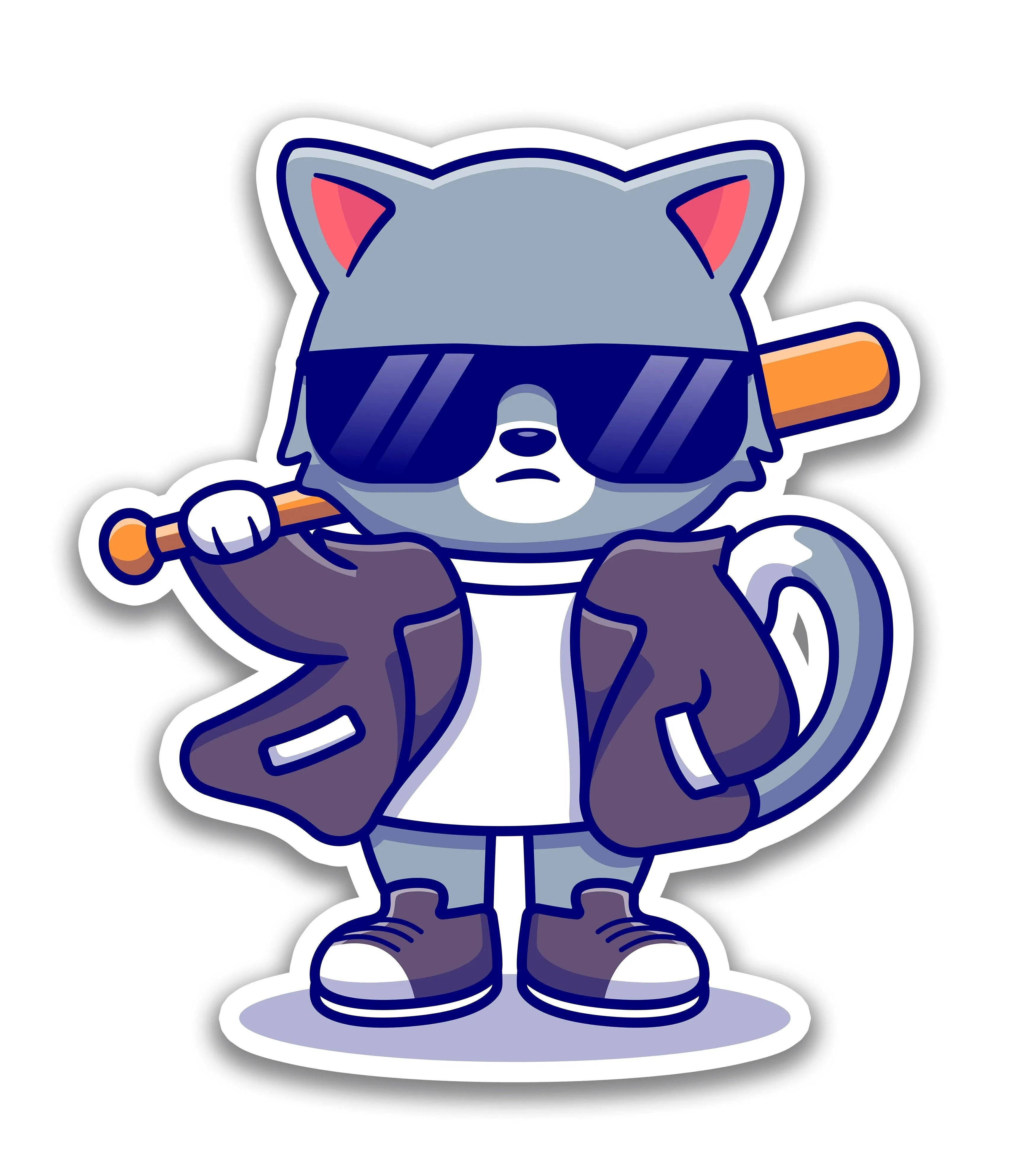 Cat - Rei do Sticker