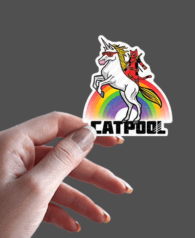 Catpool - Rei do Sticker