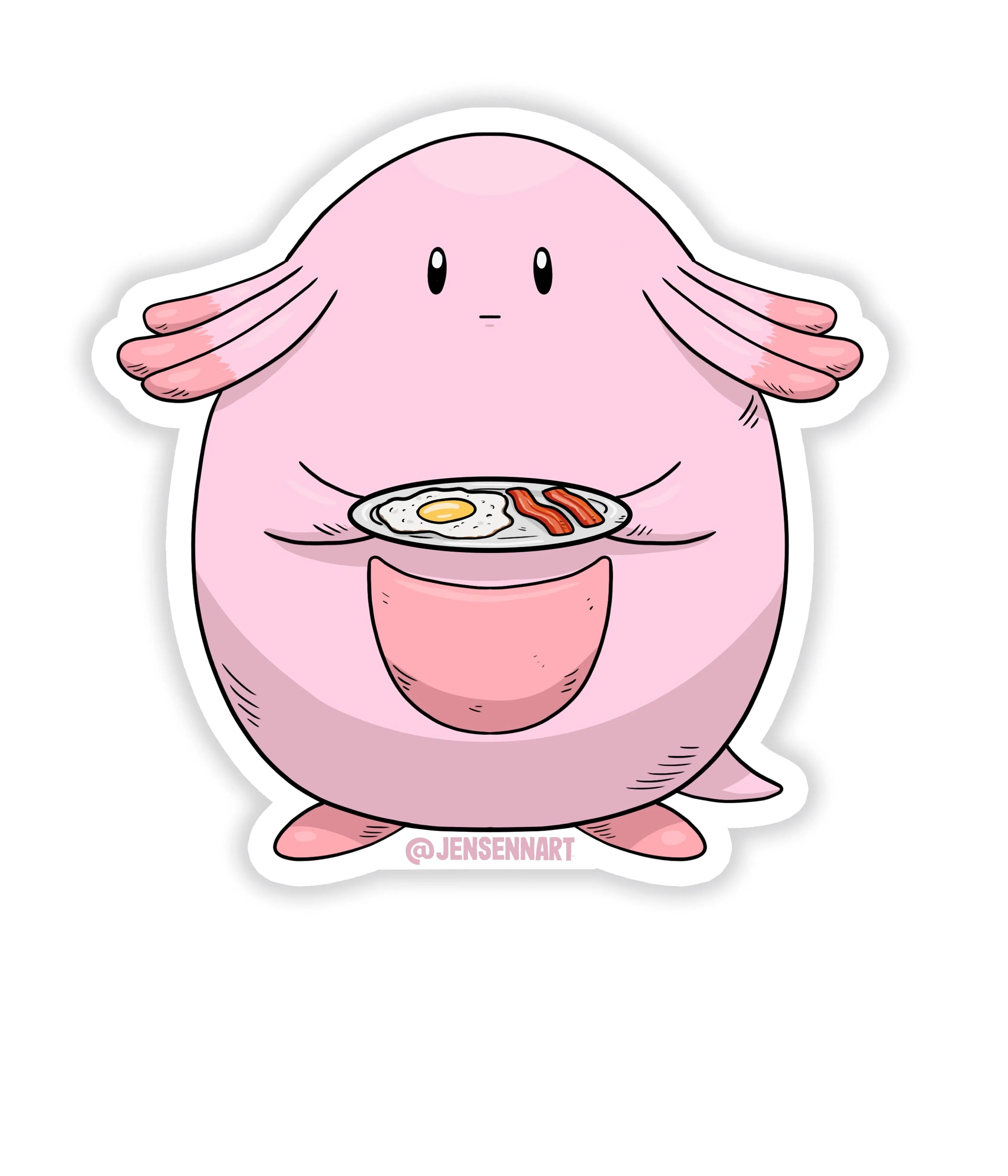 Chansey - Rei do Sticker