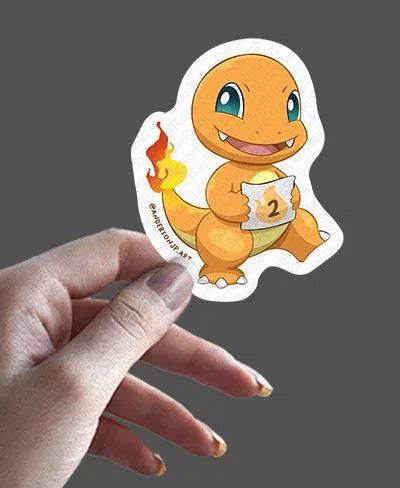 Charmander - Rei do Sticker