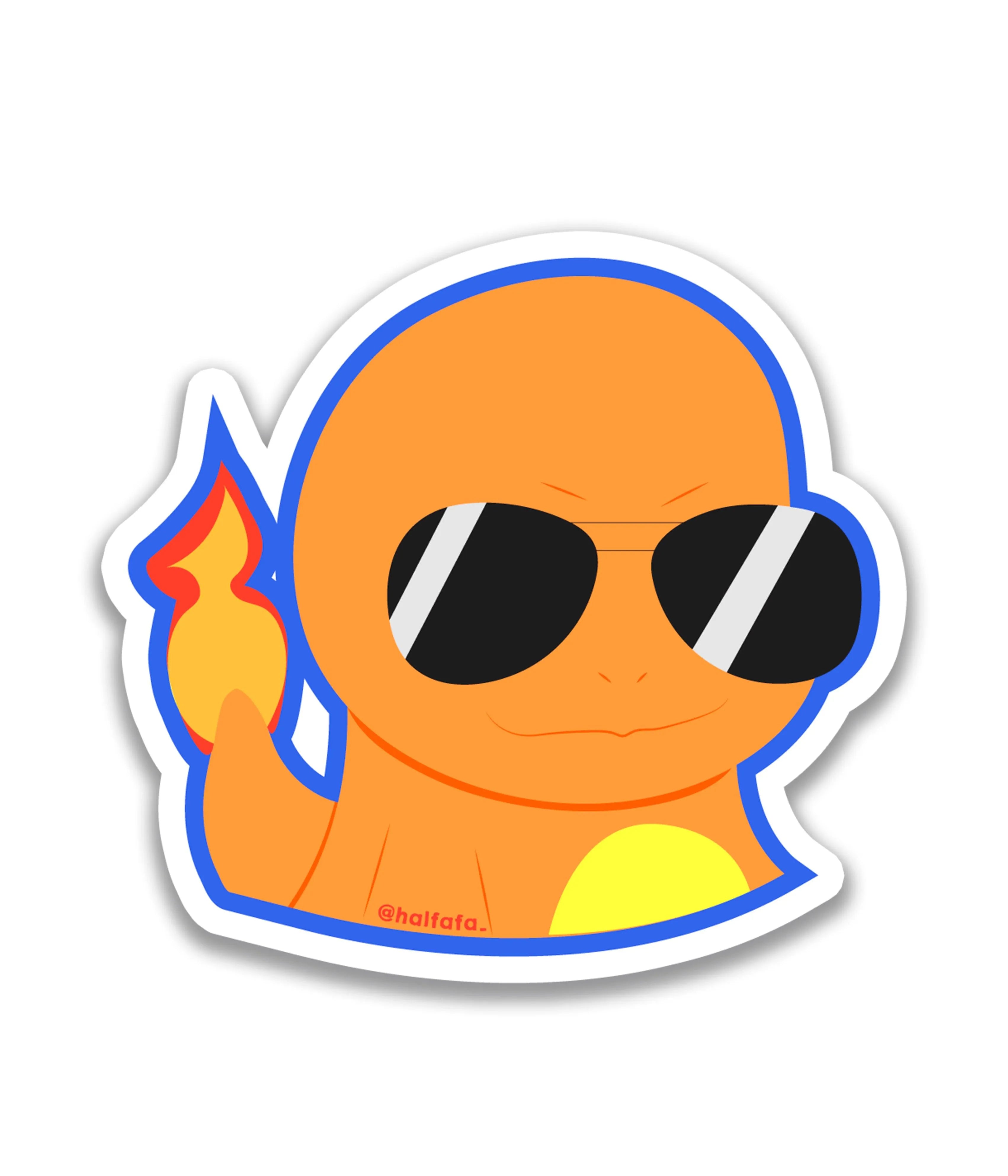 Charmander - Rei do Sticker