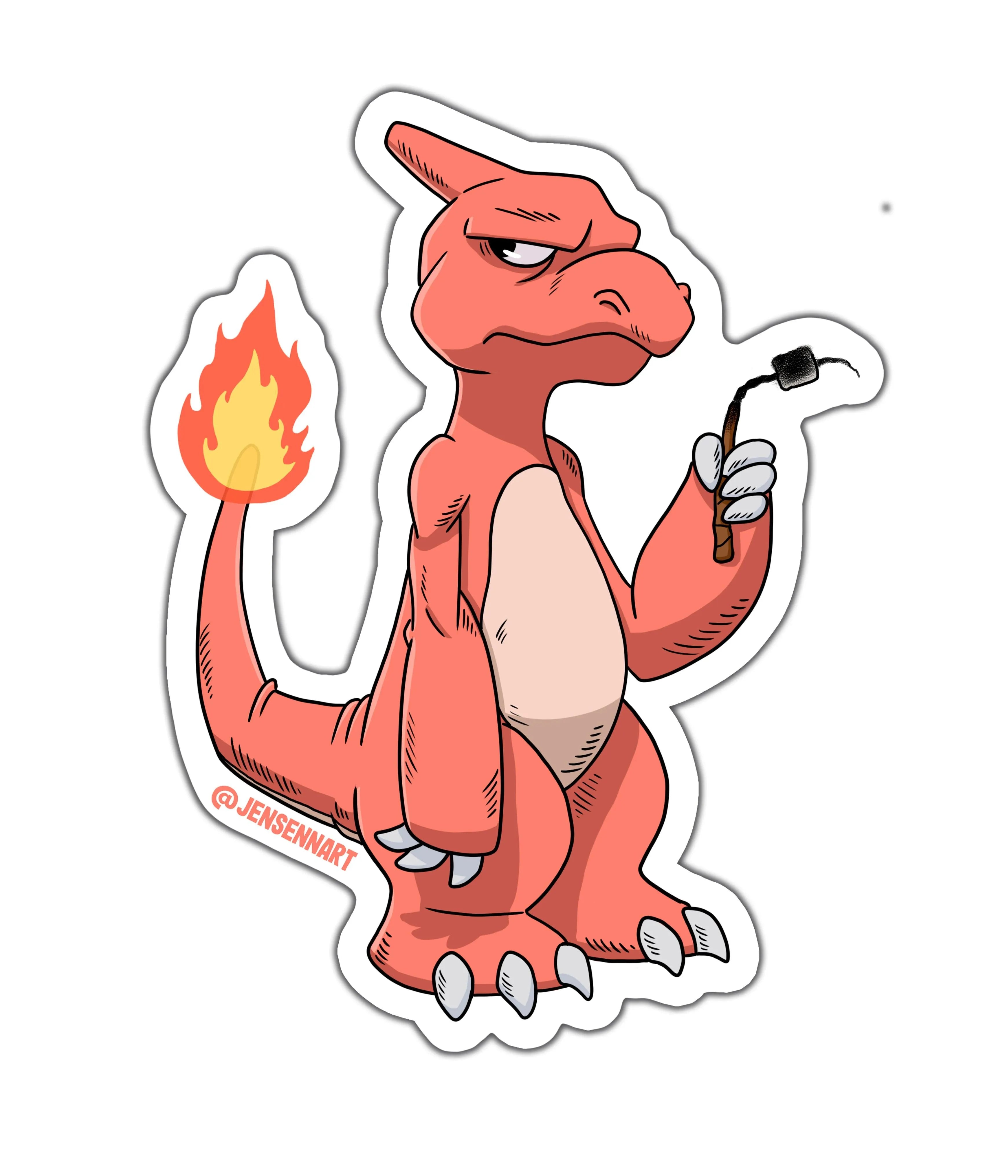 Charmeleo - Rei do Sticker