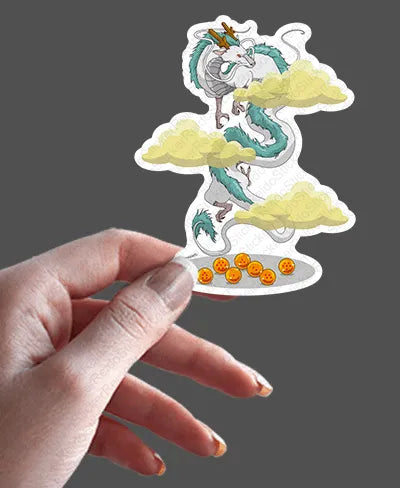 Chihiro x Shenlong - Rei do Sticker