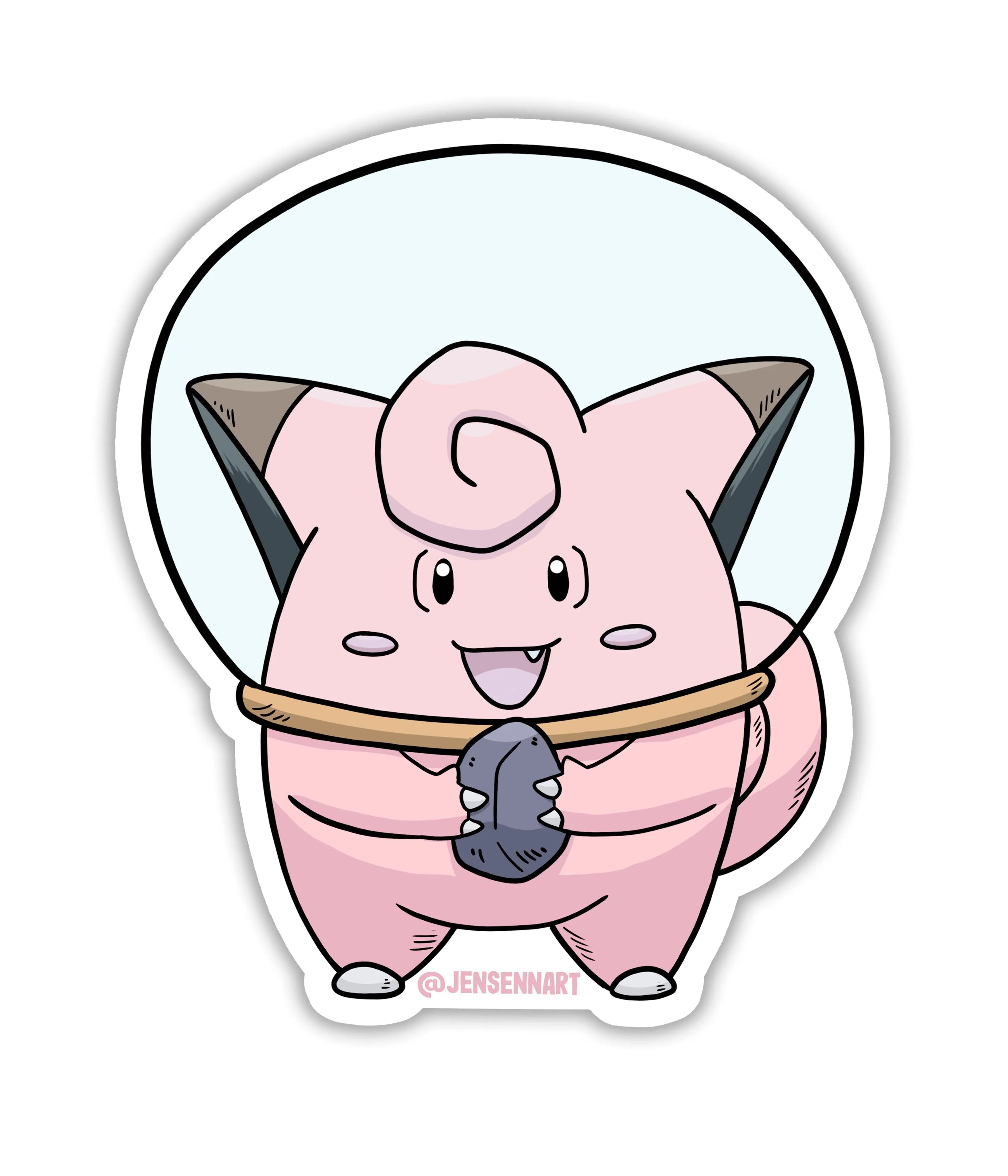 Clefairy - Rei do Sticker