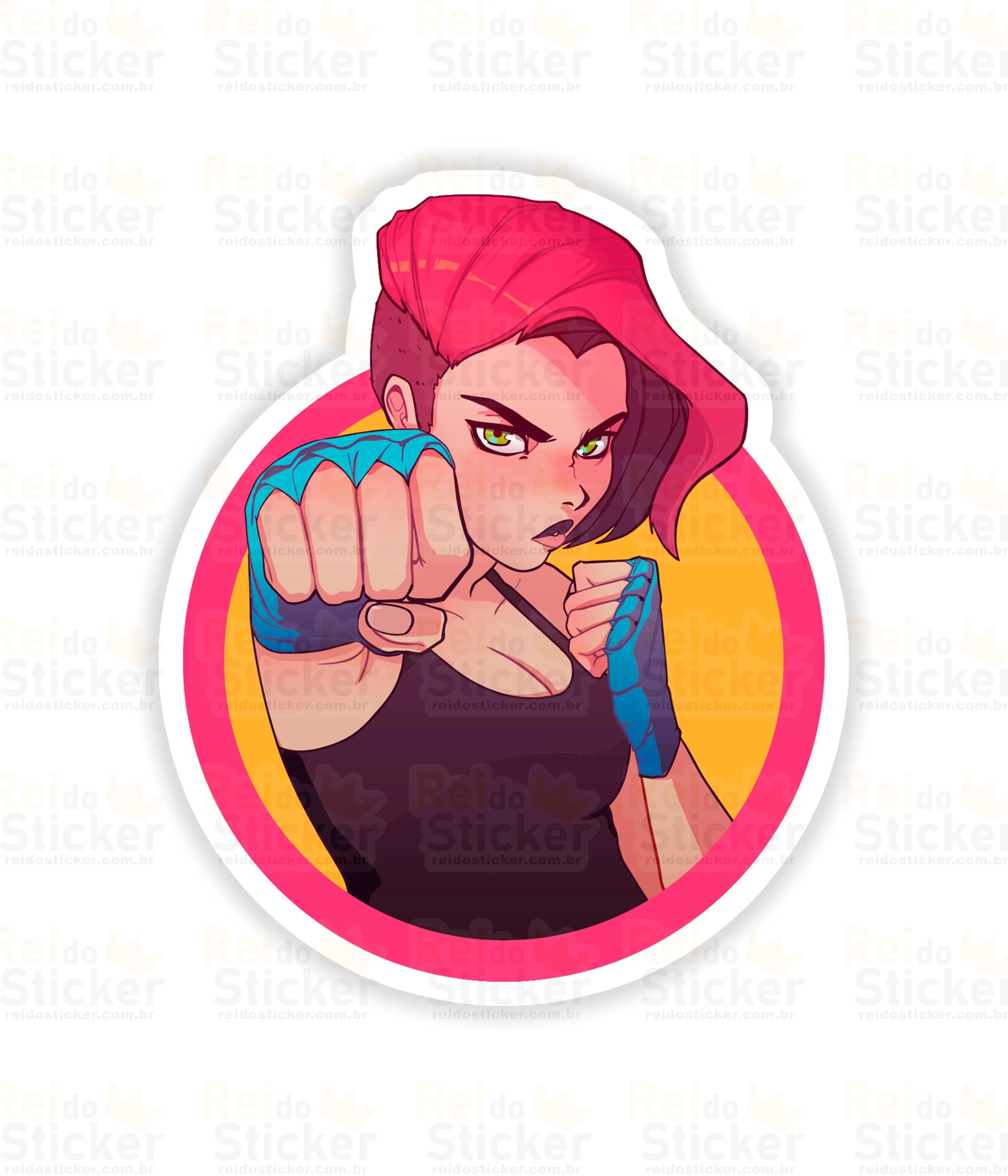 Clube Da Luta V1 - Rei do Sticker