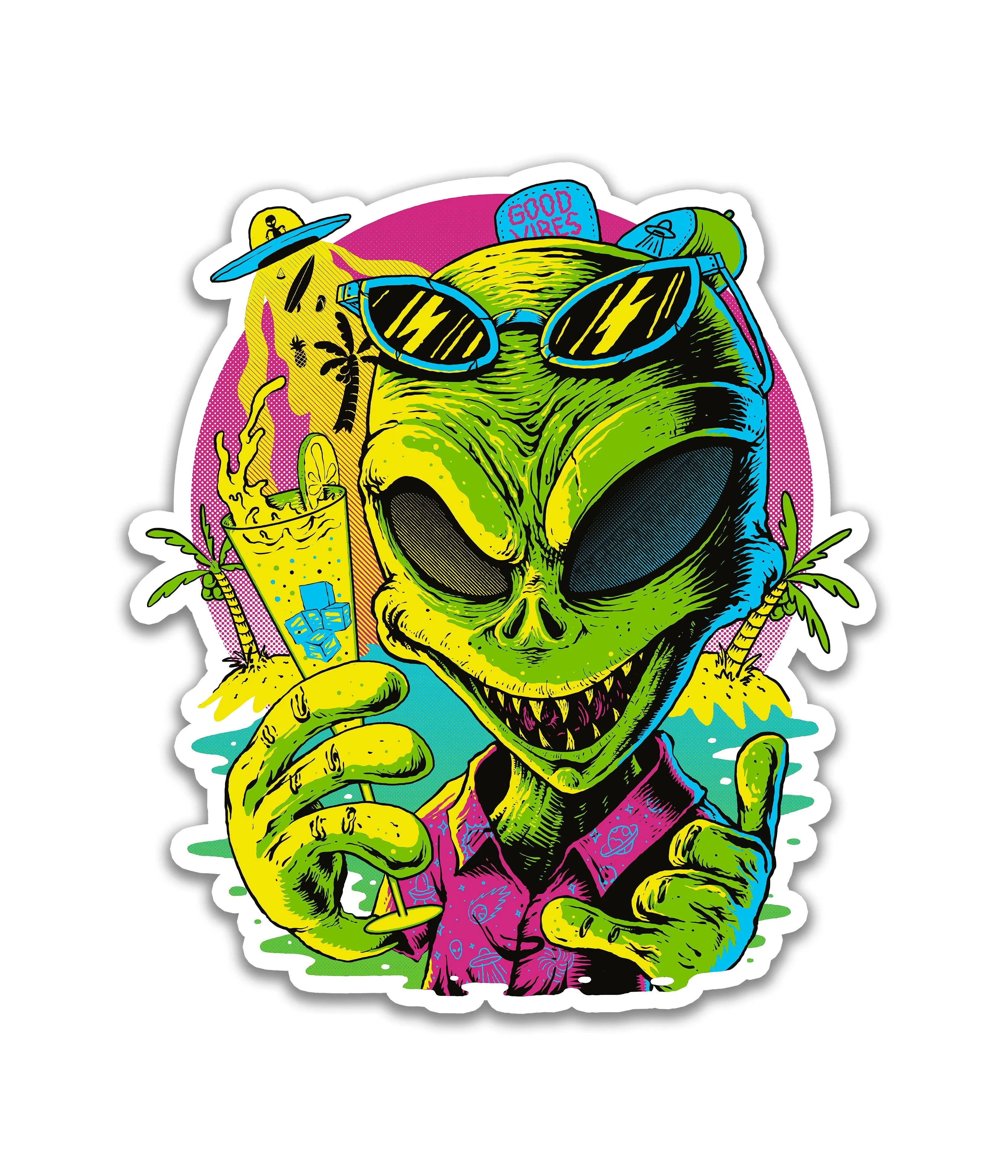 Curtindo o Verão - Rei do Sticker