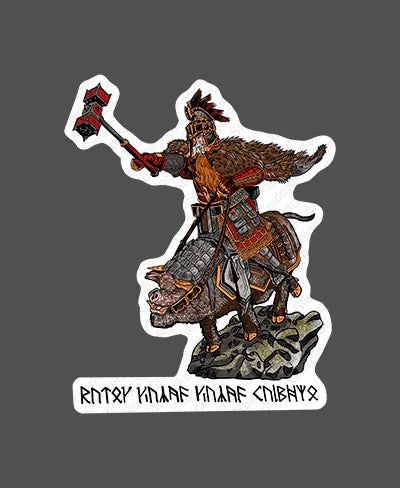 Dain Ironfoot - Rei do Sticker