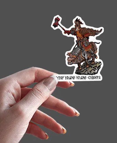 Dain Ironfoot - Rei do Sticker