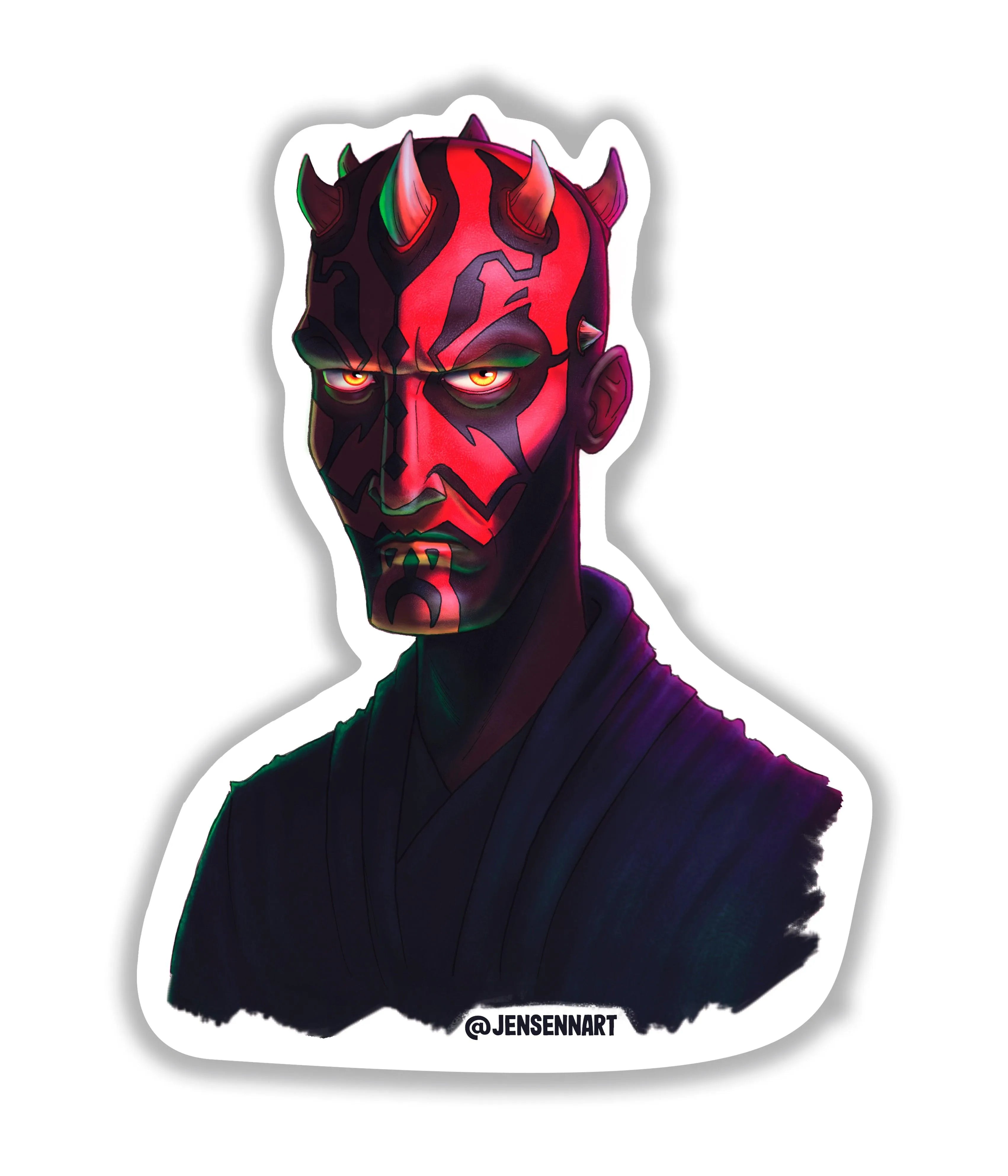 Darth Maul - Rei do Sticker