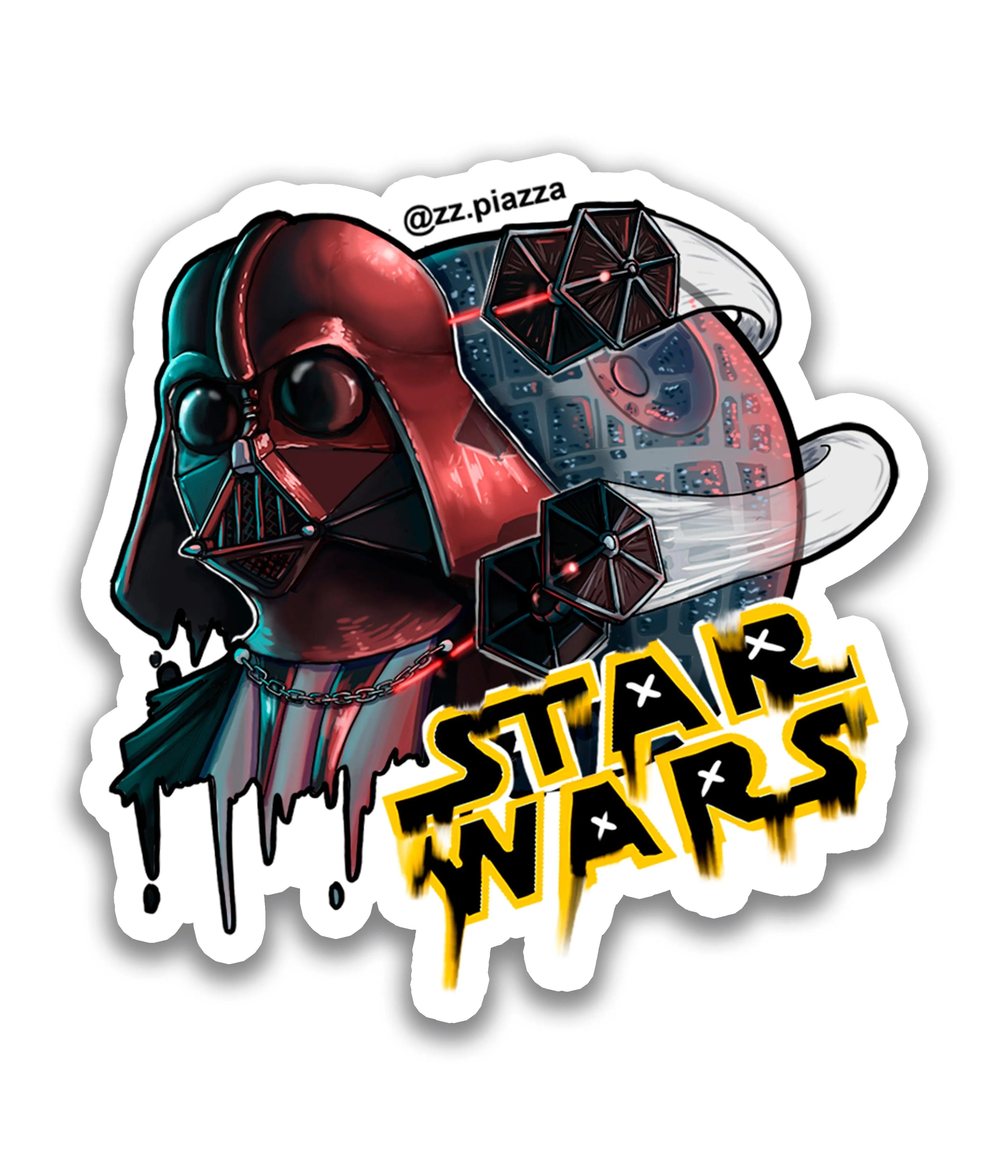Darth Vader - Rei do Sticker