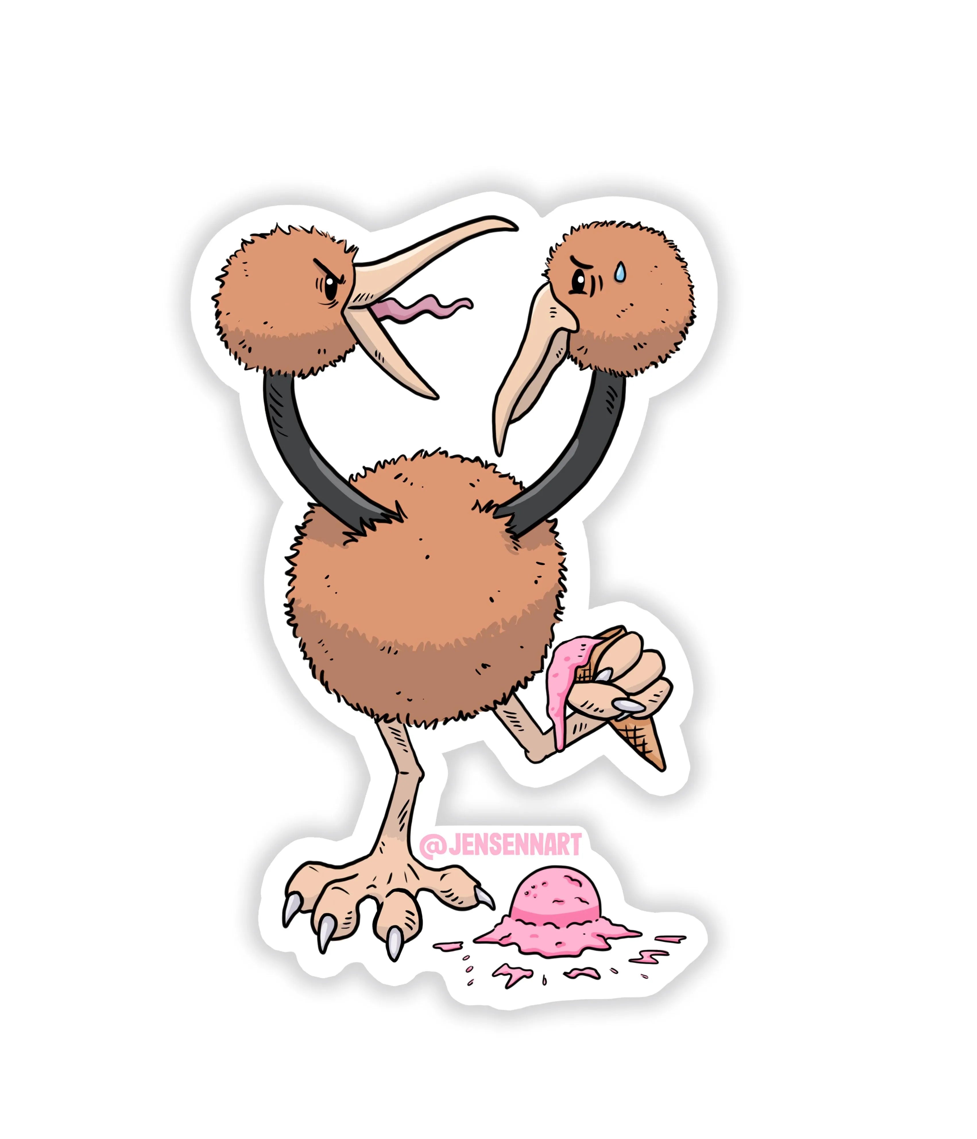 Doduo - Rei do Sticker