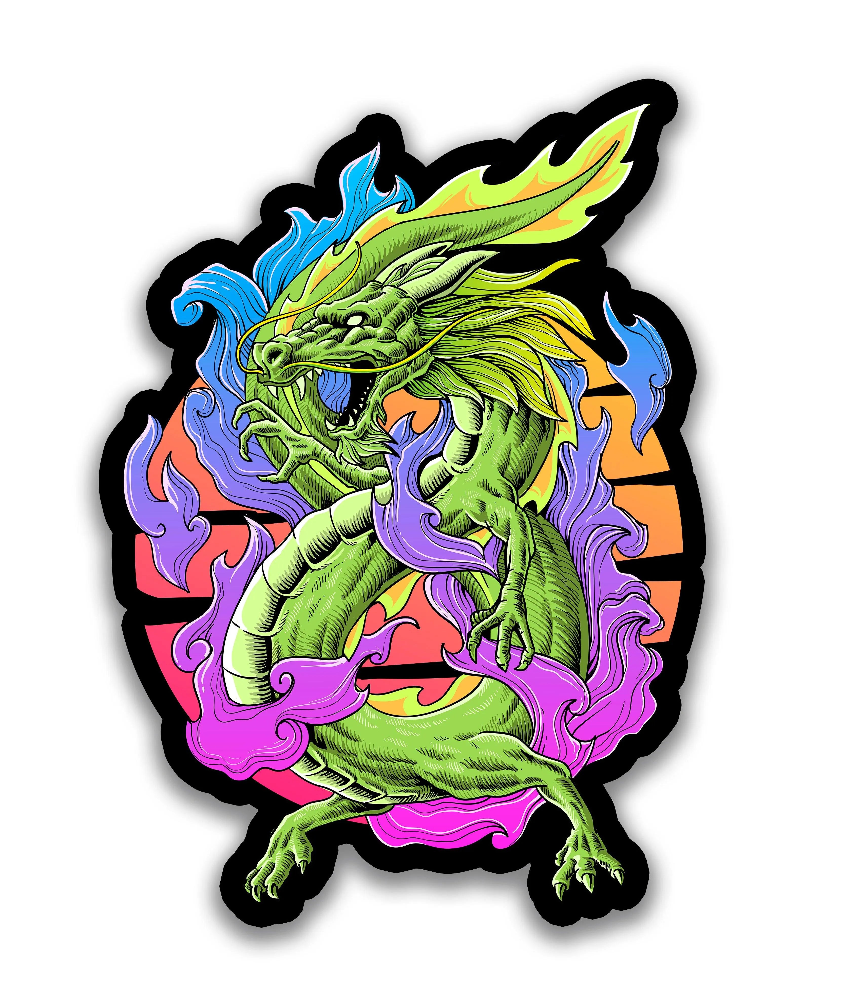 Dragão - Rei do Sticker