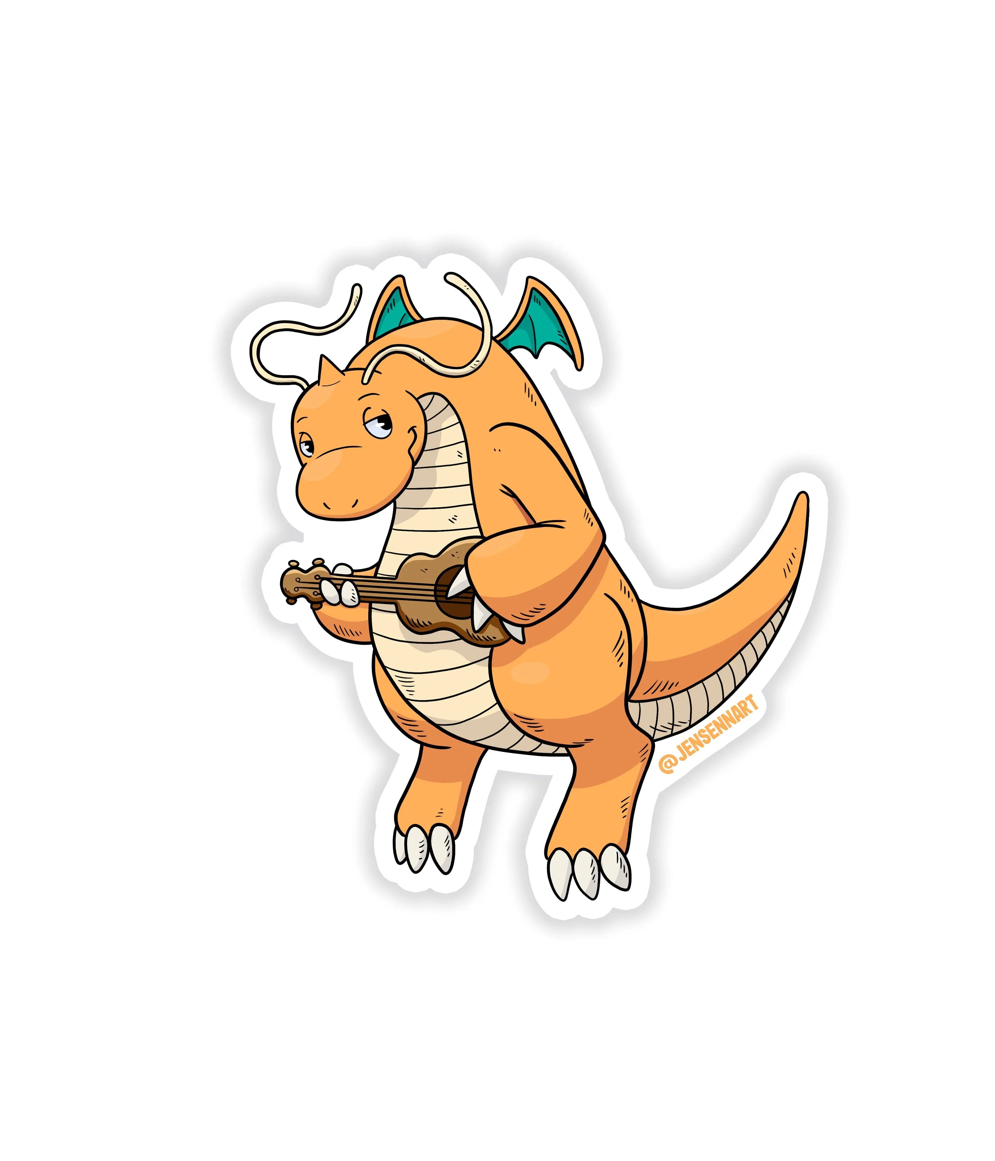 Dragonite - Rei do Sticker