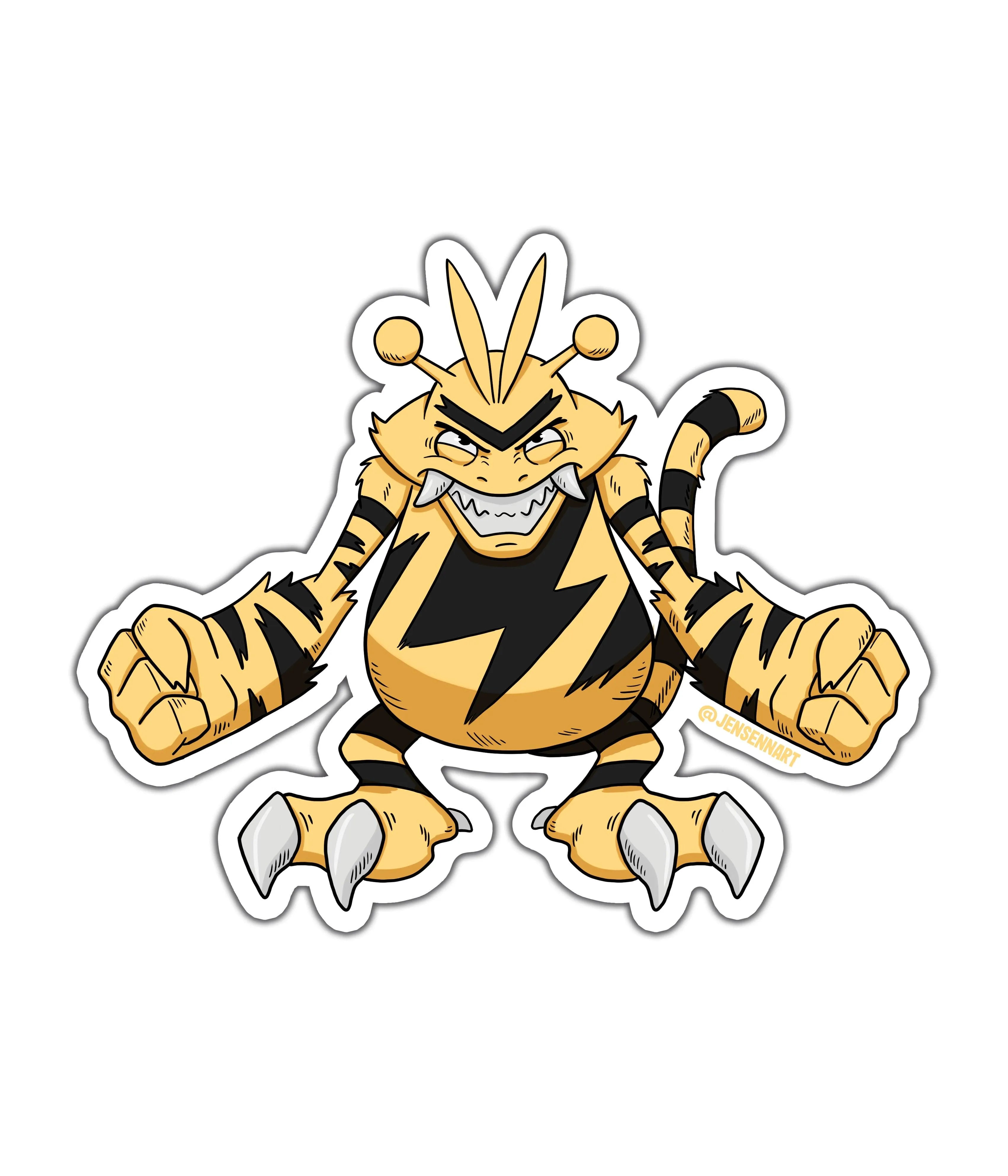 Electabuzz - Rei do Sticker