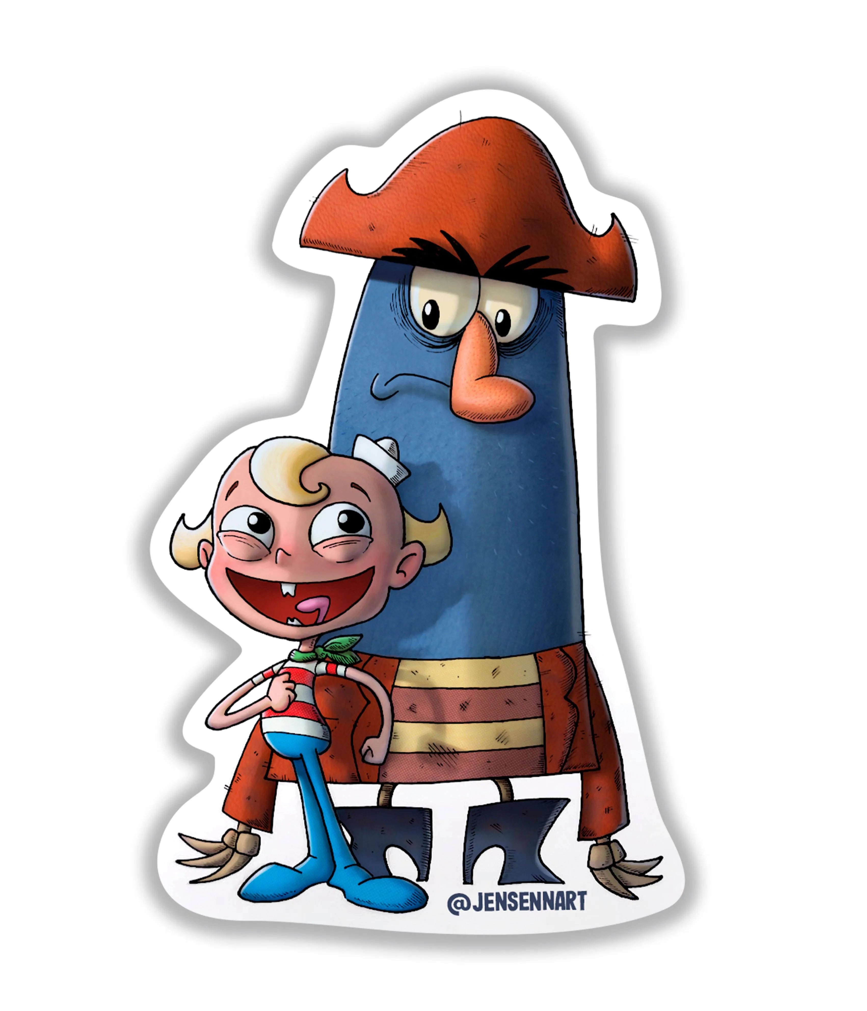 Flap Jack - Rei do Sticker