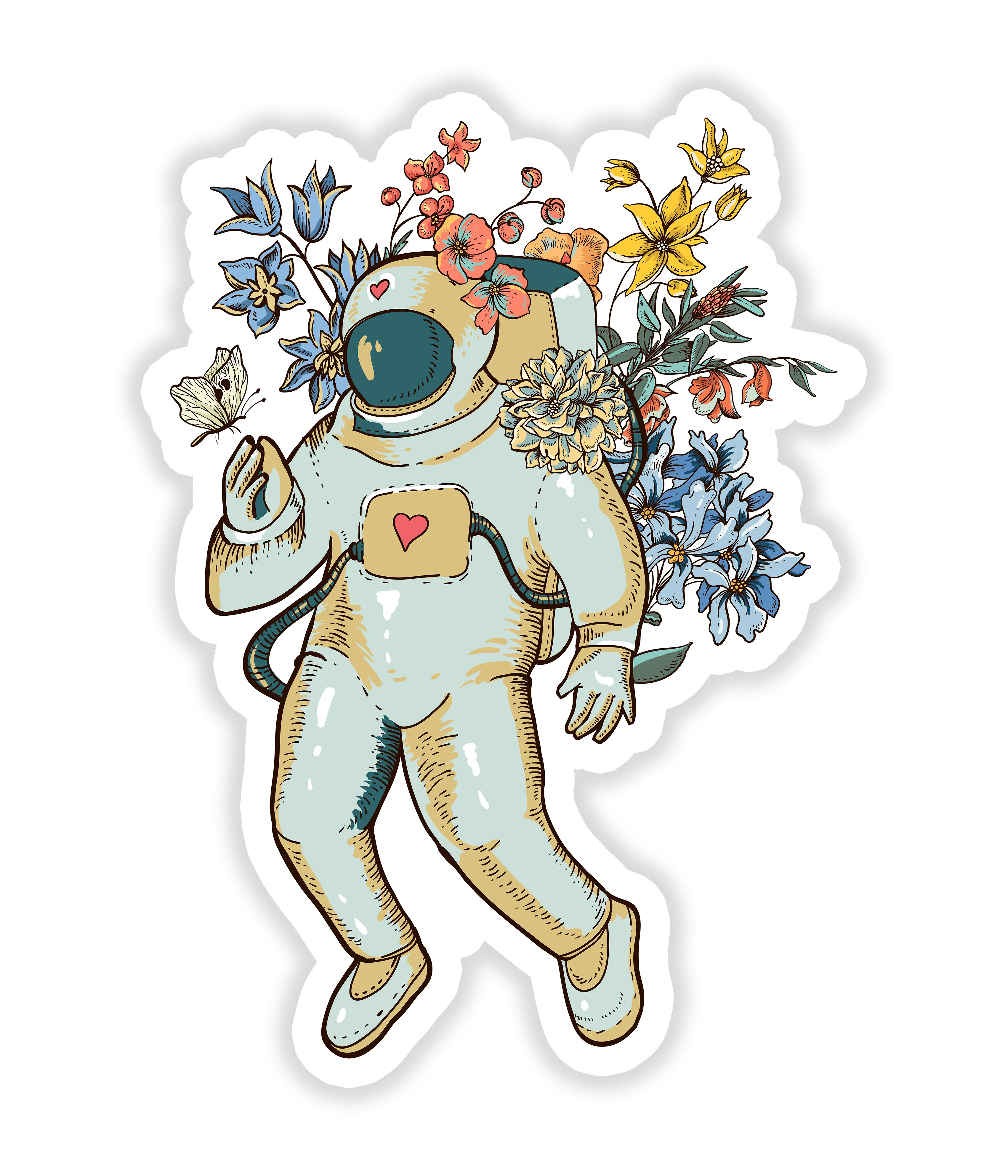 Floresça - Rei do Sticker