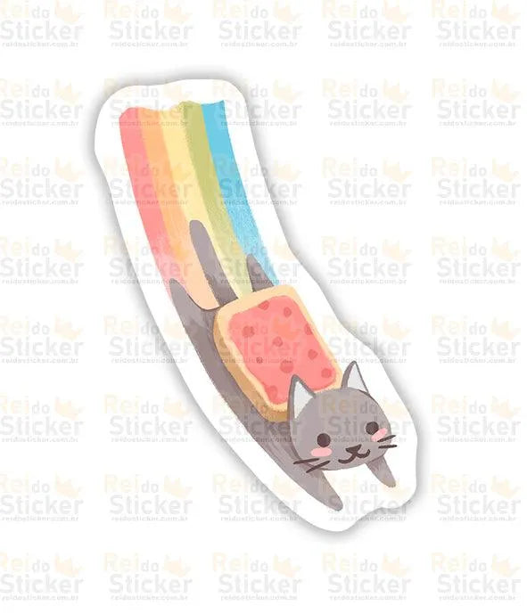 Gato Nyan - Rei do Sticker