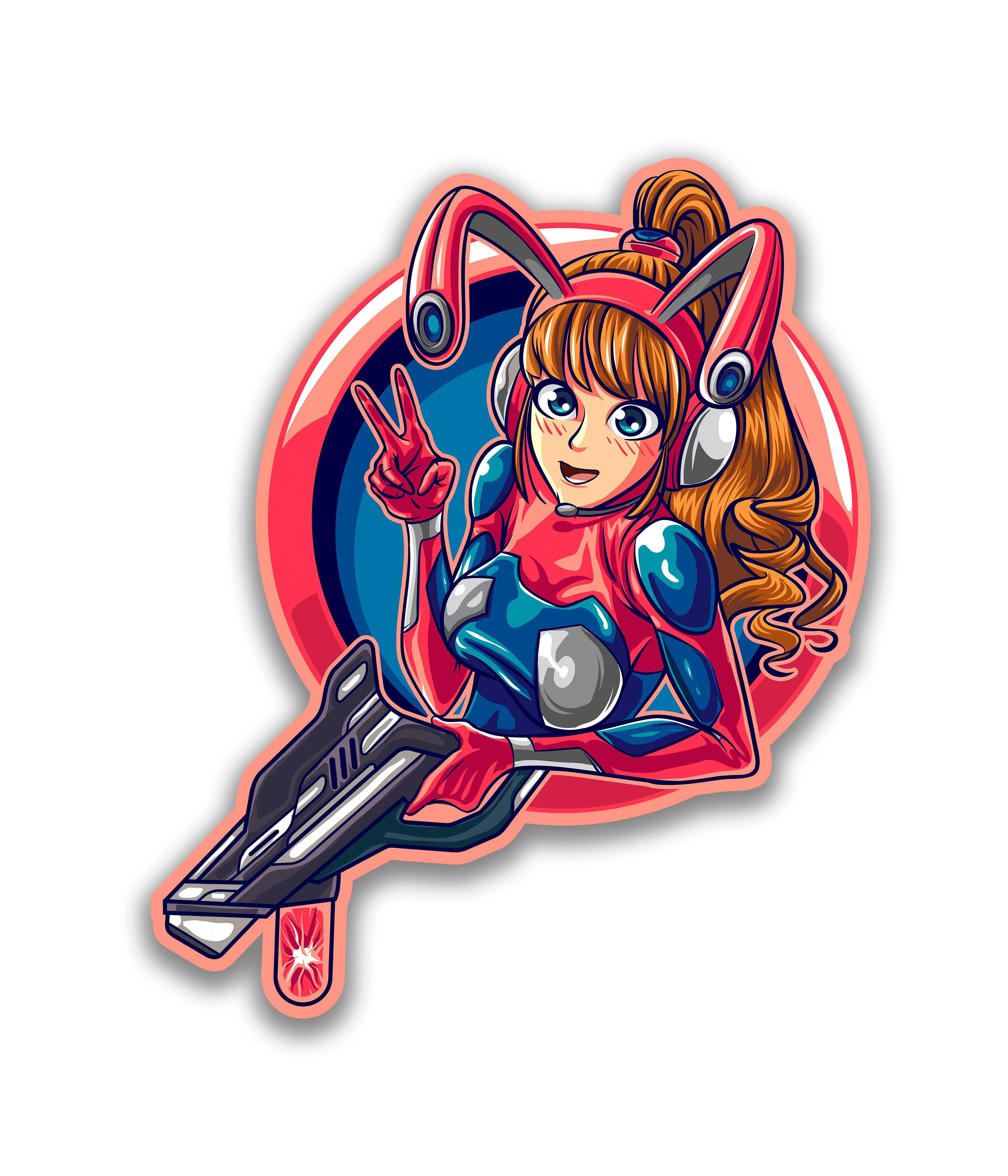 Girl - Rei do Sticker