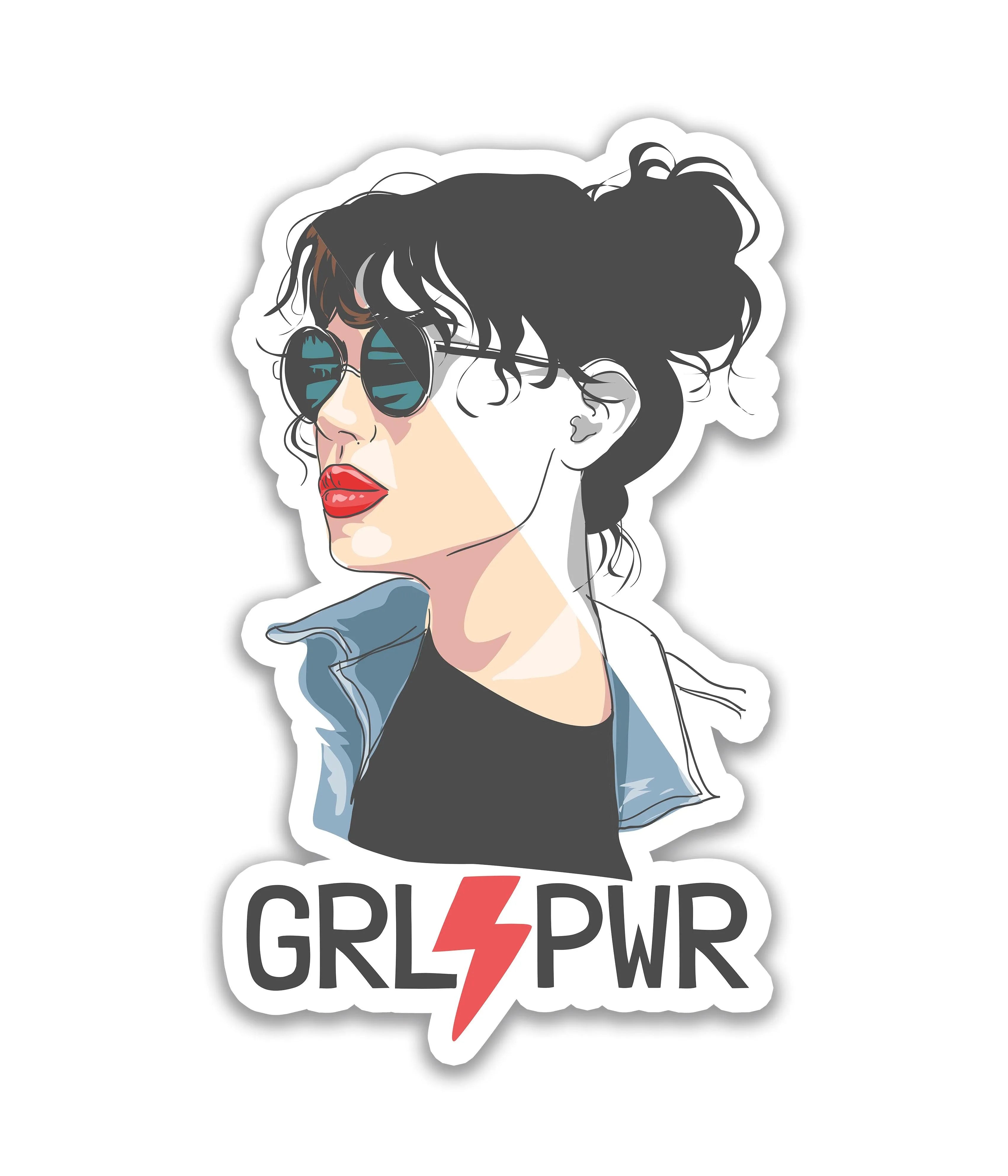 Glr Pwr - Rei do Sticker