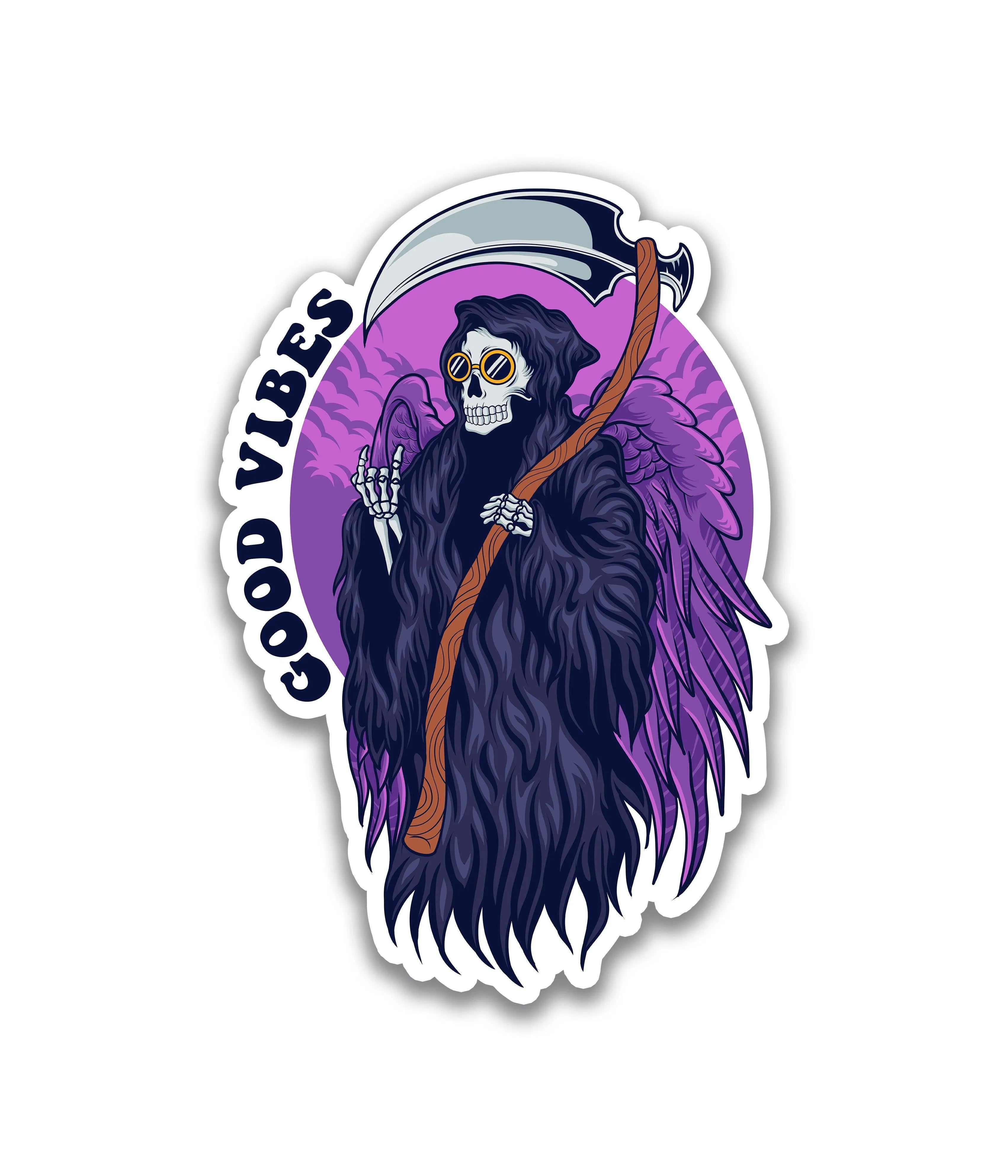 good vibes - Rei do Sticker