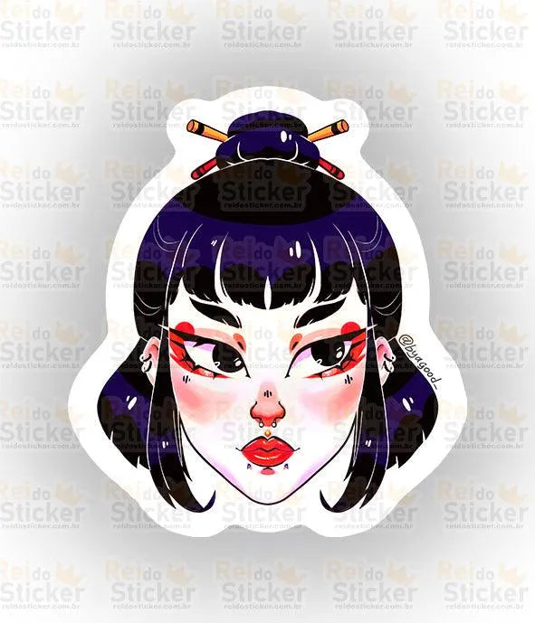 Gueisha - Rei do Sticker