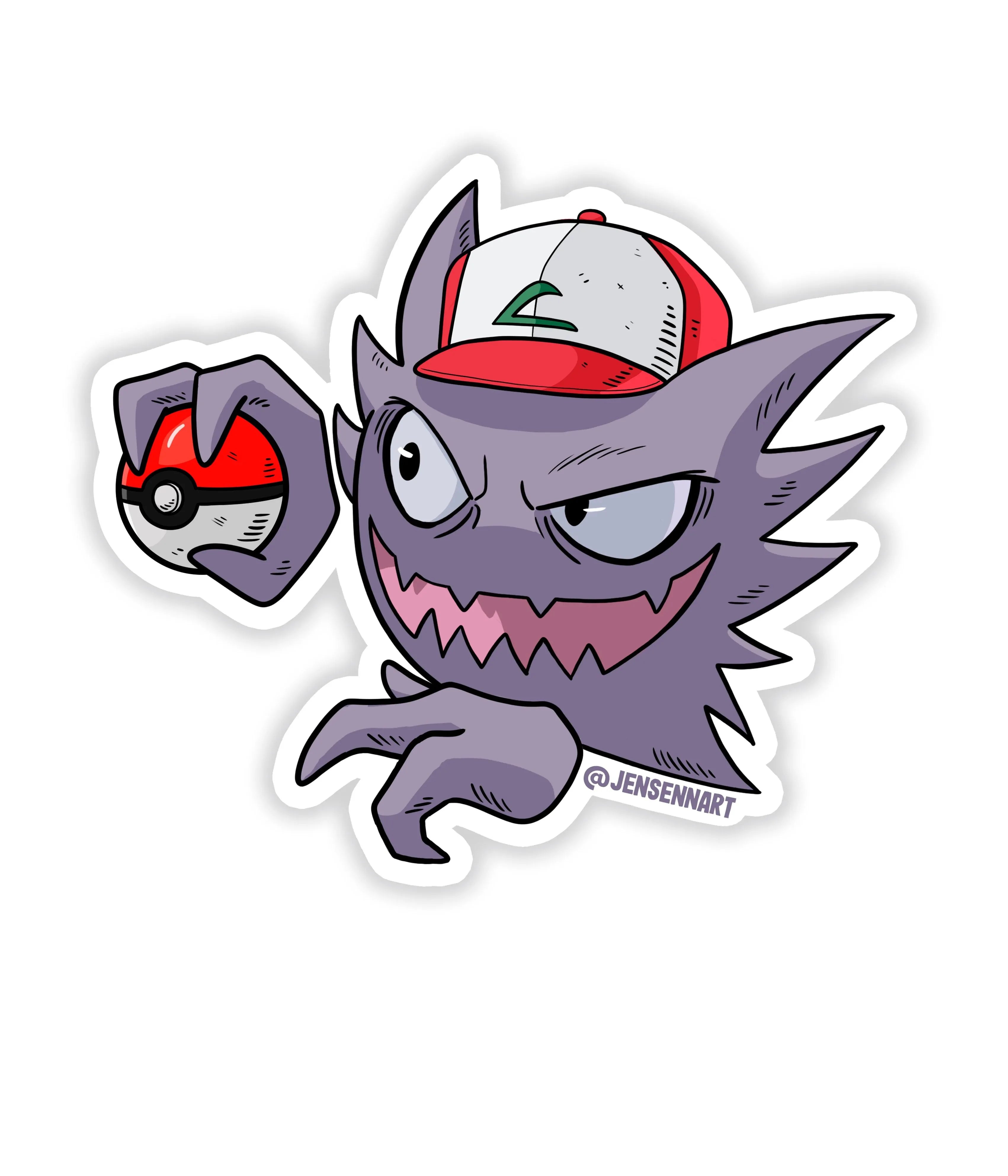 Haunter - Rei do Sticker