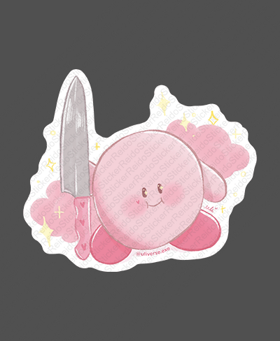 Kirby - Rei do Sticker