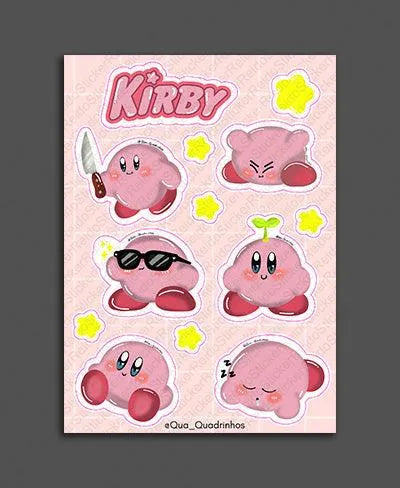 Kirby - Rei do Sticker