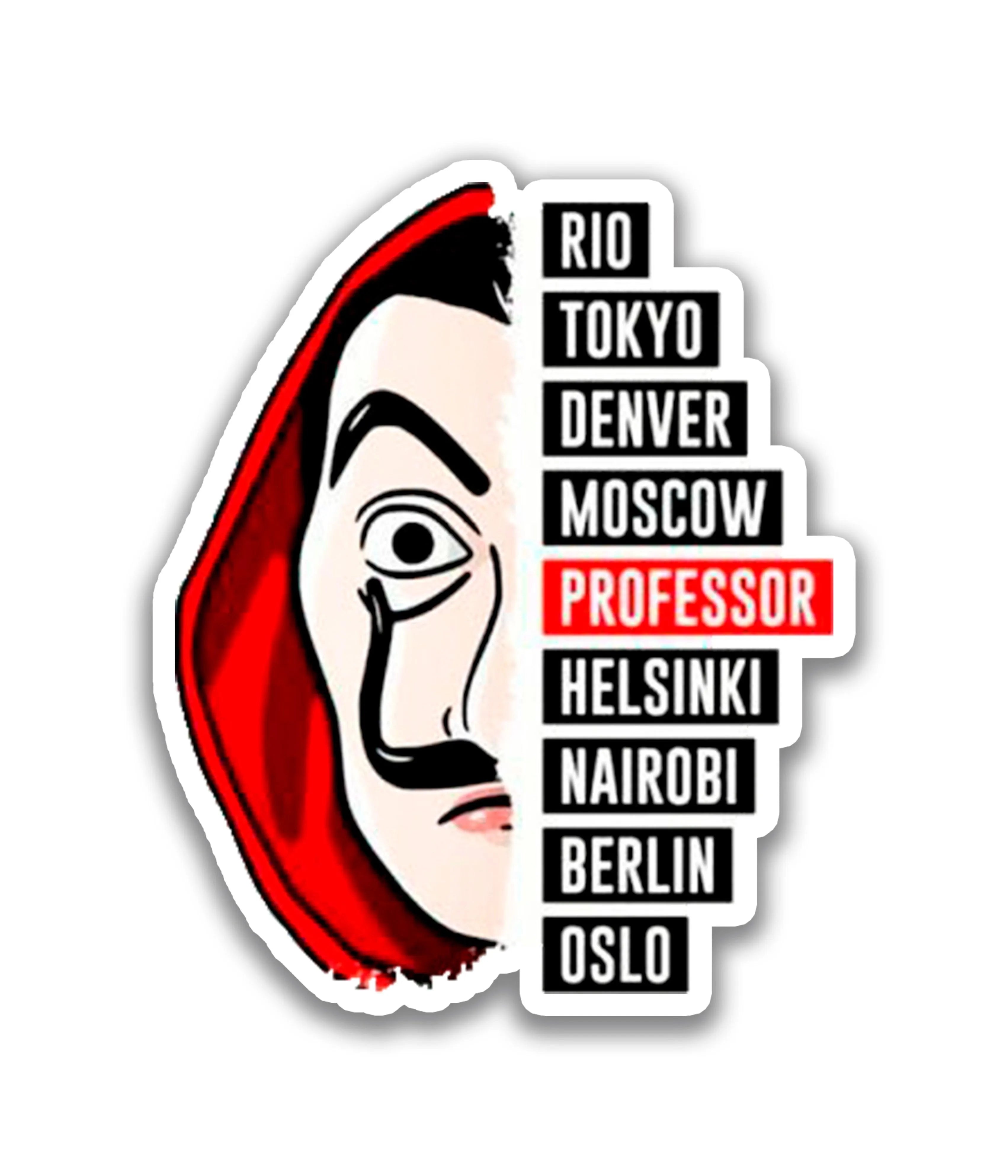La casa de papel - Rei do Sticker