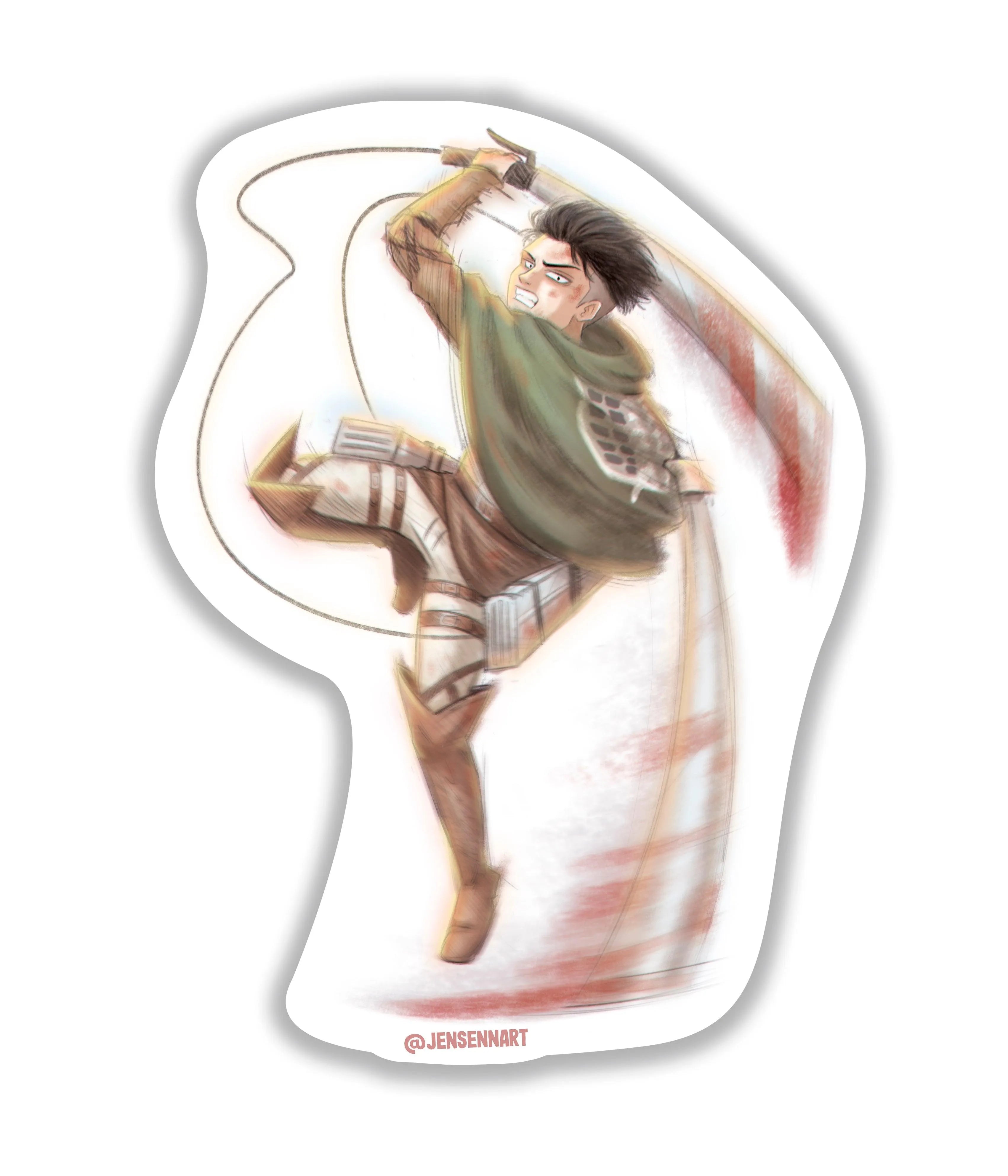 Levi - Rei do Sticker