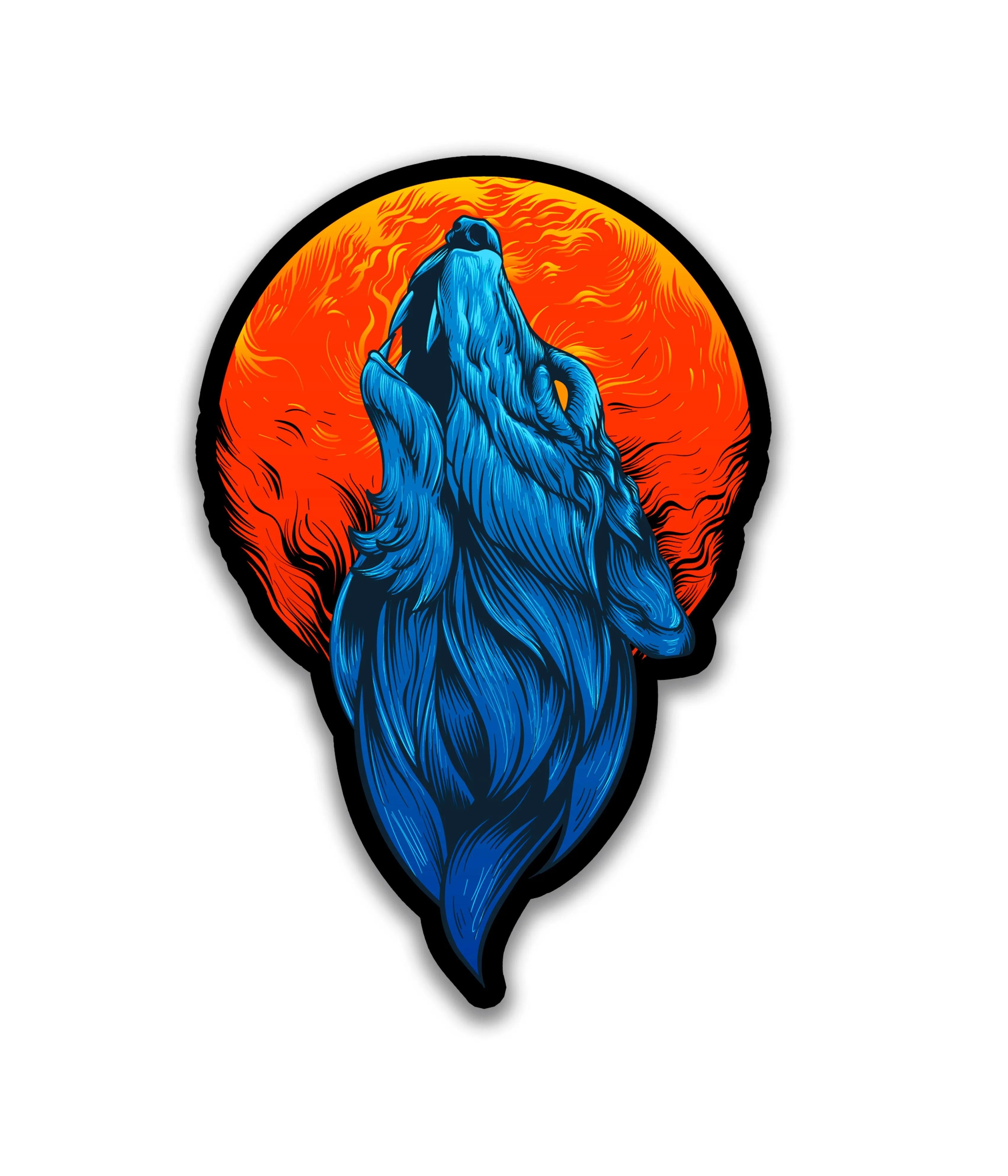 Lobo - Rei do Sticker