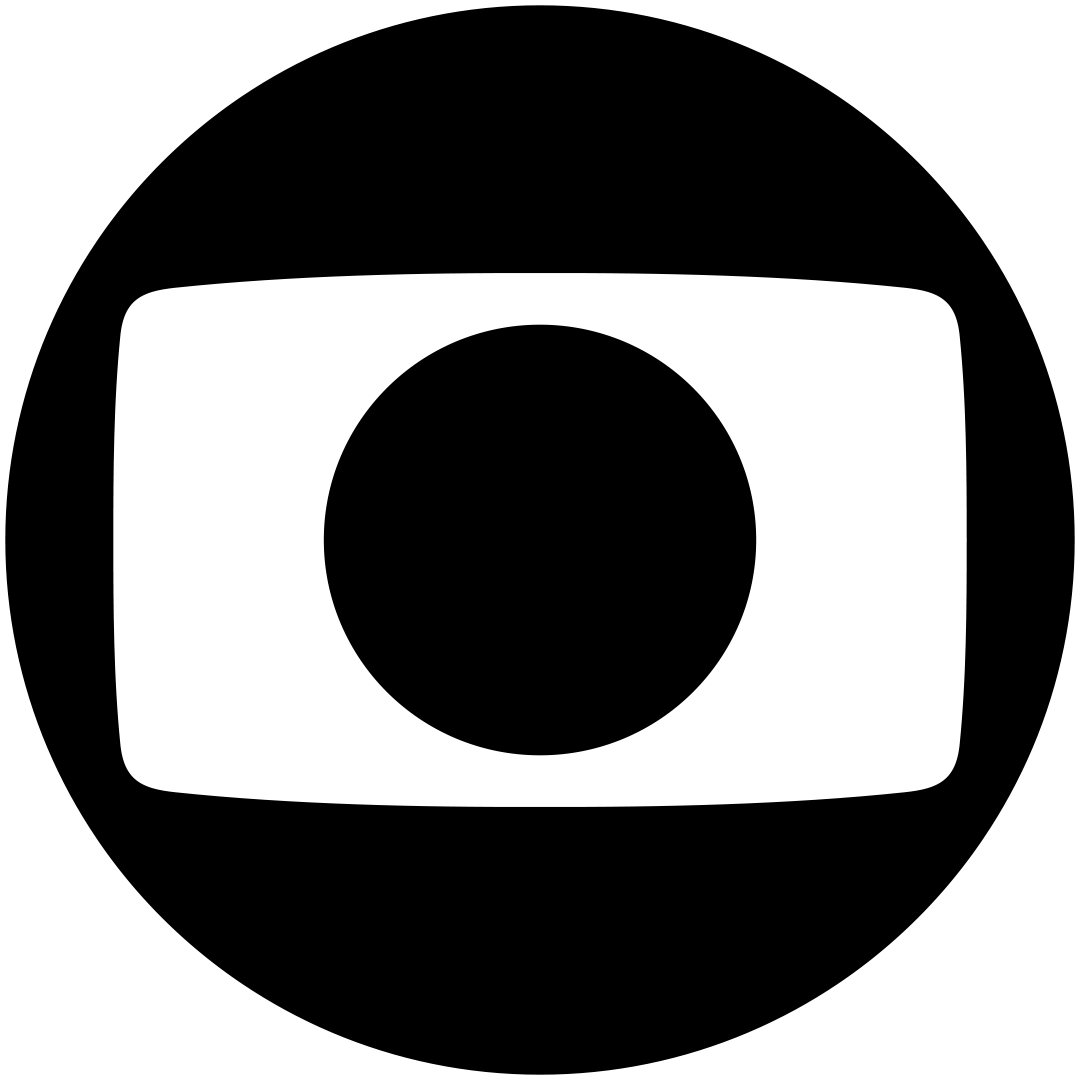 Logo da Globo na seção de marcas atendidas pela Rei do Sticker