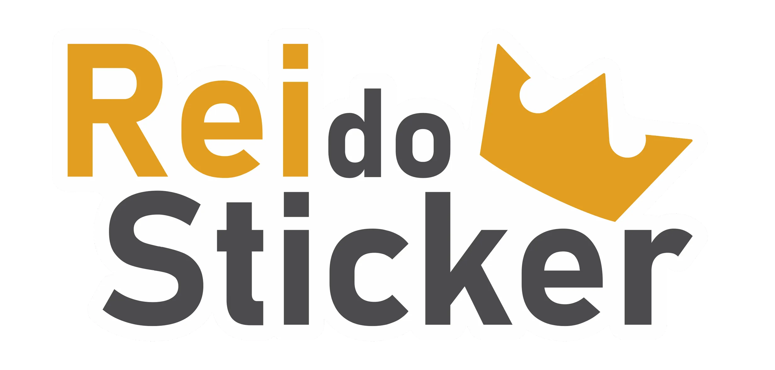 Logo Rei do Sticker
