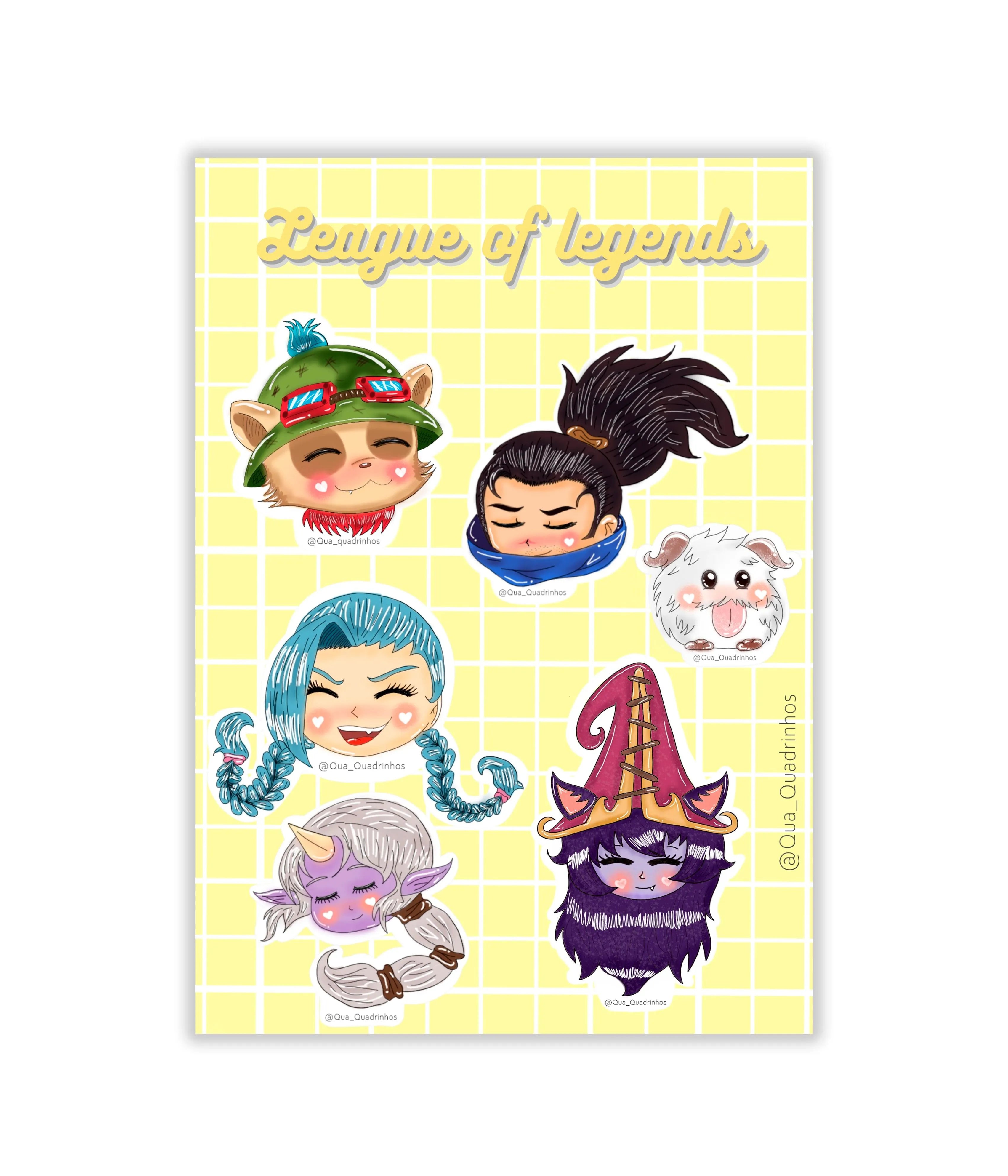 Lol Cartela - Rei do Sticker