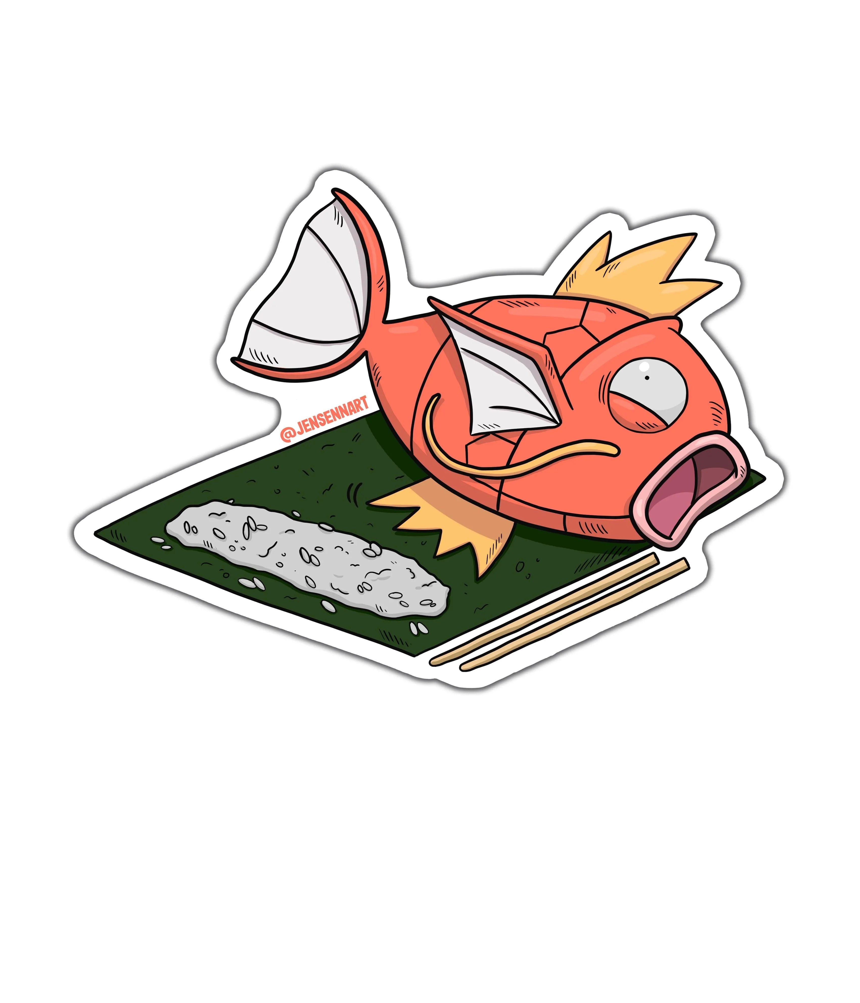 Magikarp - Rei do Sticker