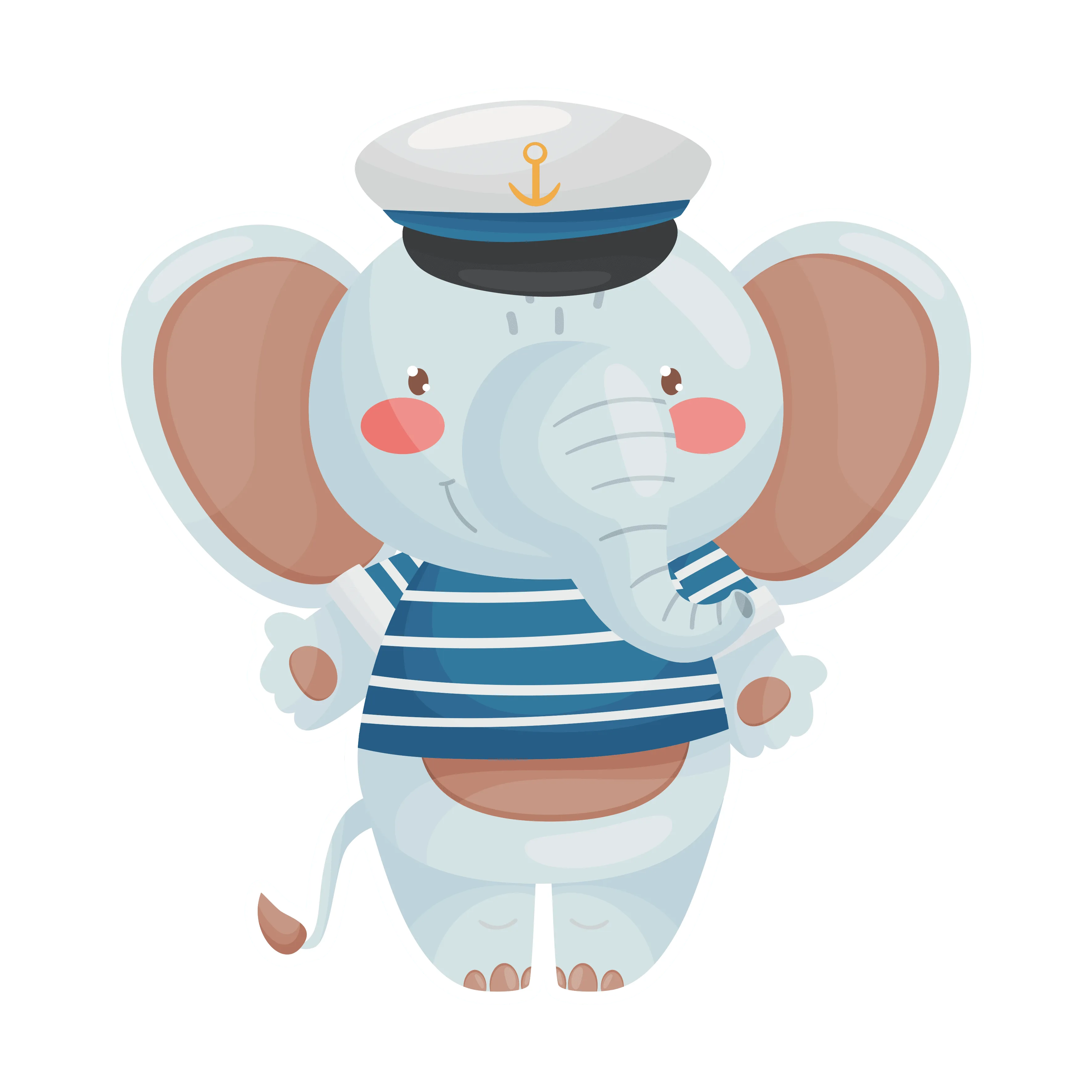 Marinheiro individuais - Rei do Sticker