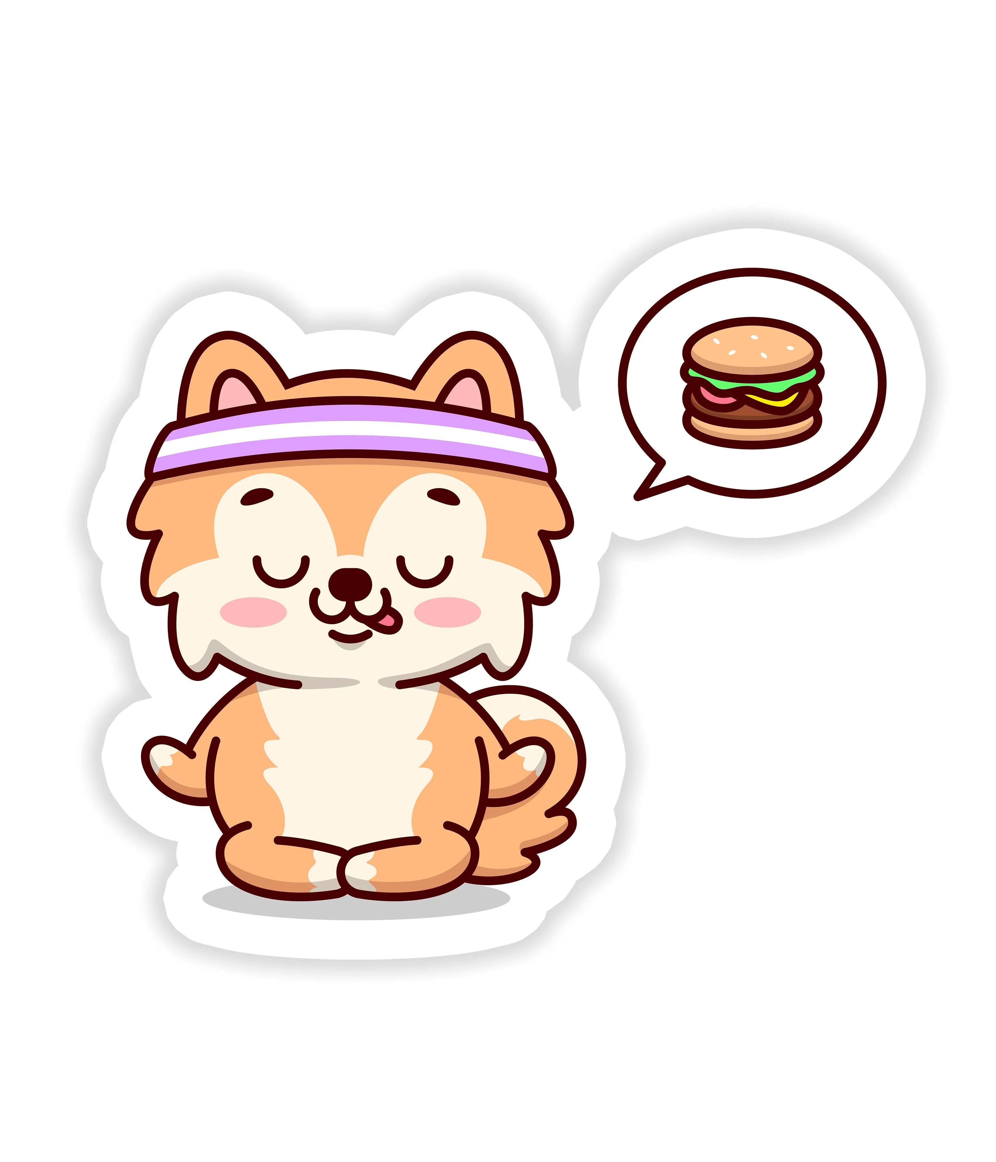 Meditação - Rei do Sticker