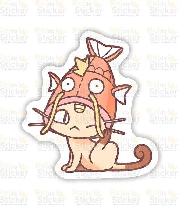 Meowth - Rei do Sticker